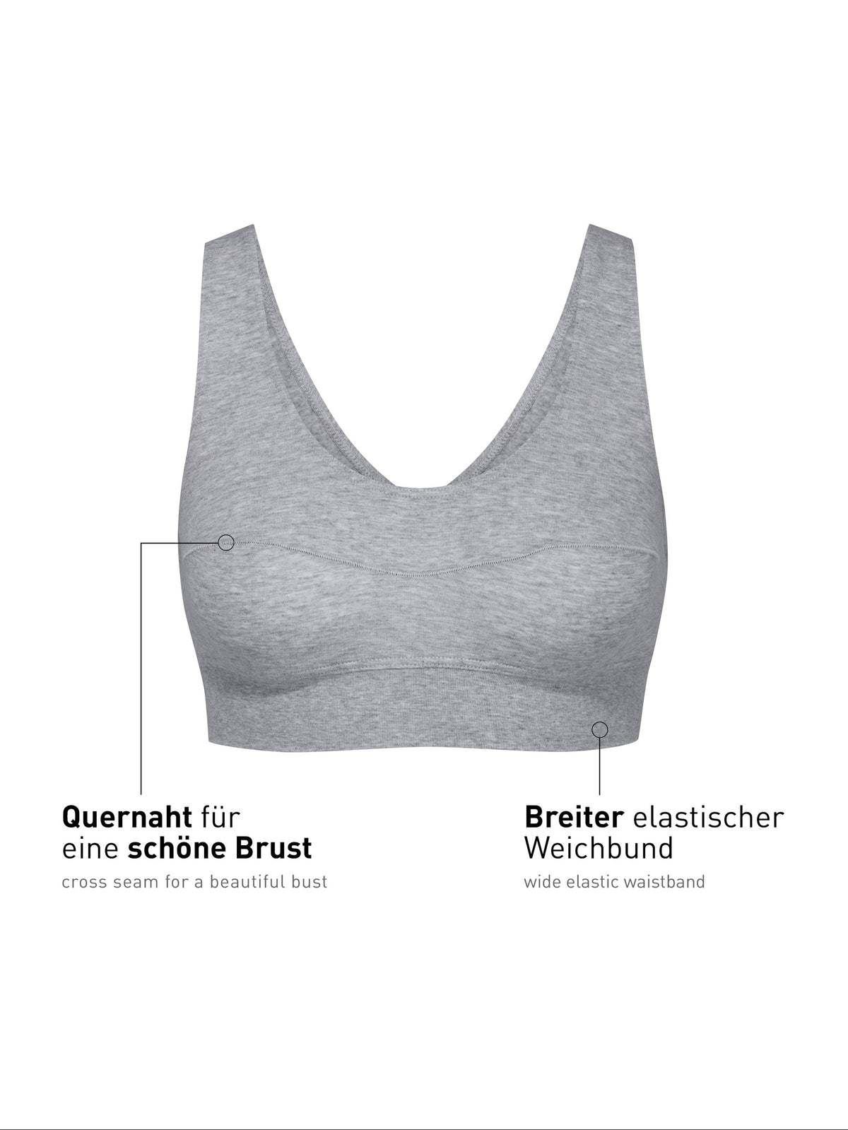 Bustier ELASTIC - marbré de pierre (CALIDA 096)