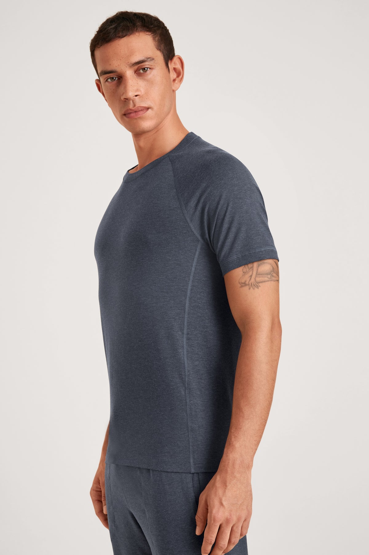 chemise à manches courtes DEEPSLEEPWEAR Warming - anthracite (CALIDA 989)