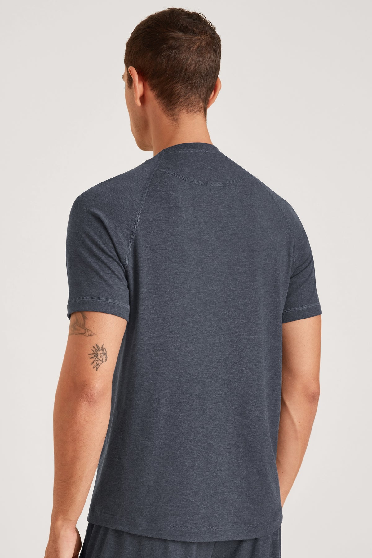 chemise à manches courtes DEEPSLEEPWEAR Warming - anthracite (CALIDA 989)