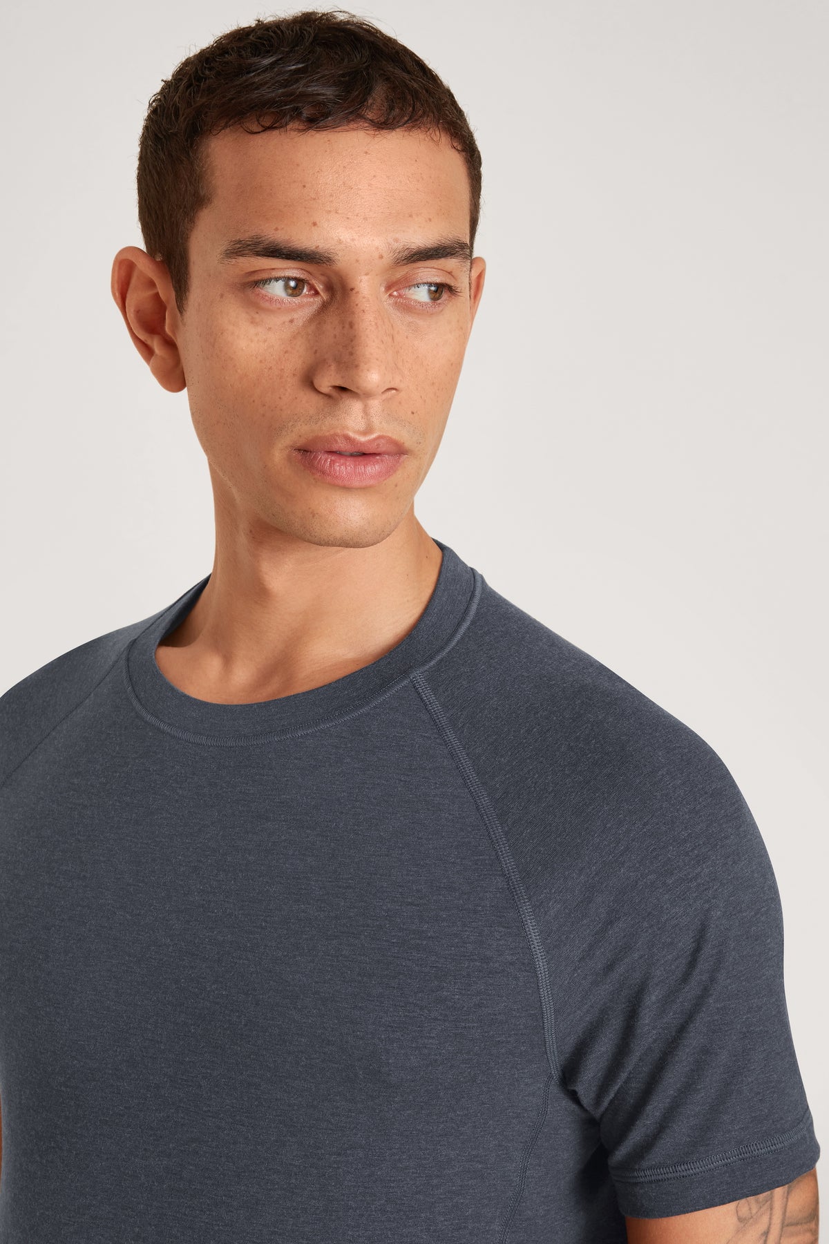 chemise à manches courtes DEEPSLEEPWEAR Warming - anthracite (CALIDA 989)