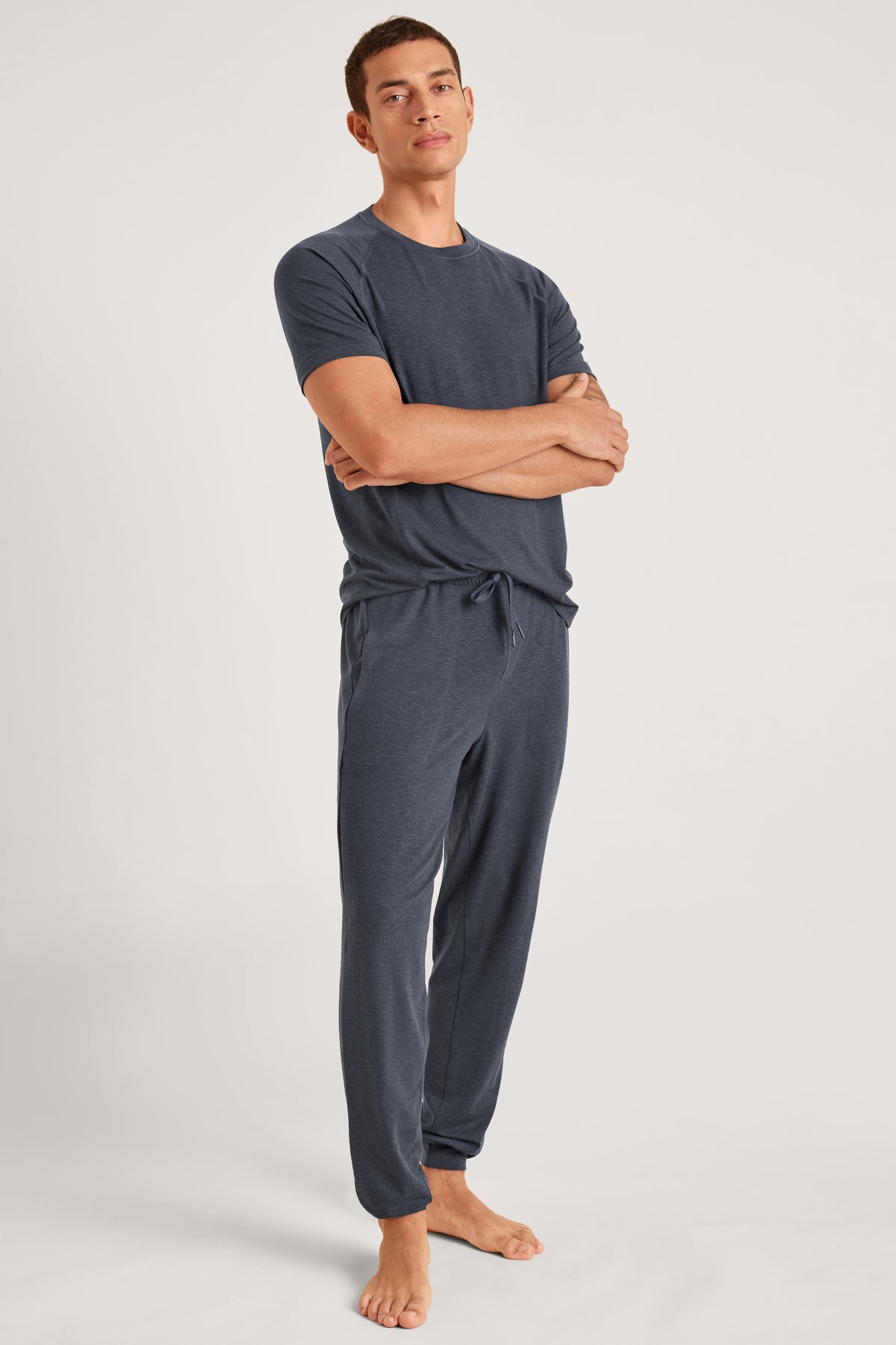 chemise à manches courtes DEEPSLEEPWEAR Warming - anthracite (CALIDA 989)