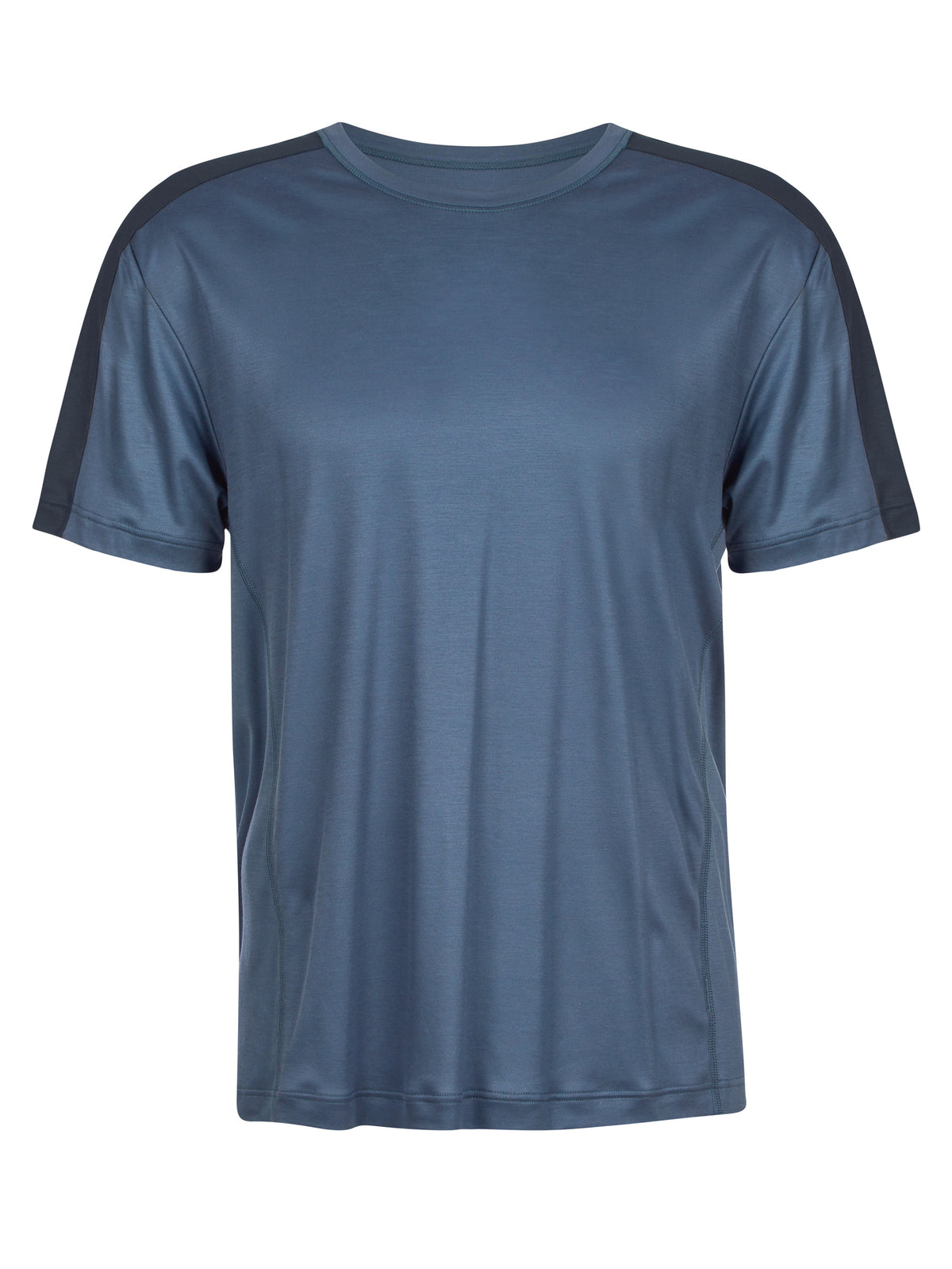 Kurzarm-Shirt DEEPSLEEPWEAR Cooling - vintage indigo (CALIDA 457)