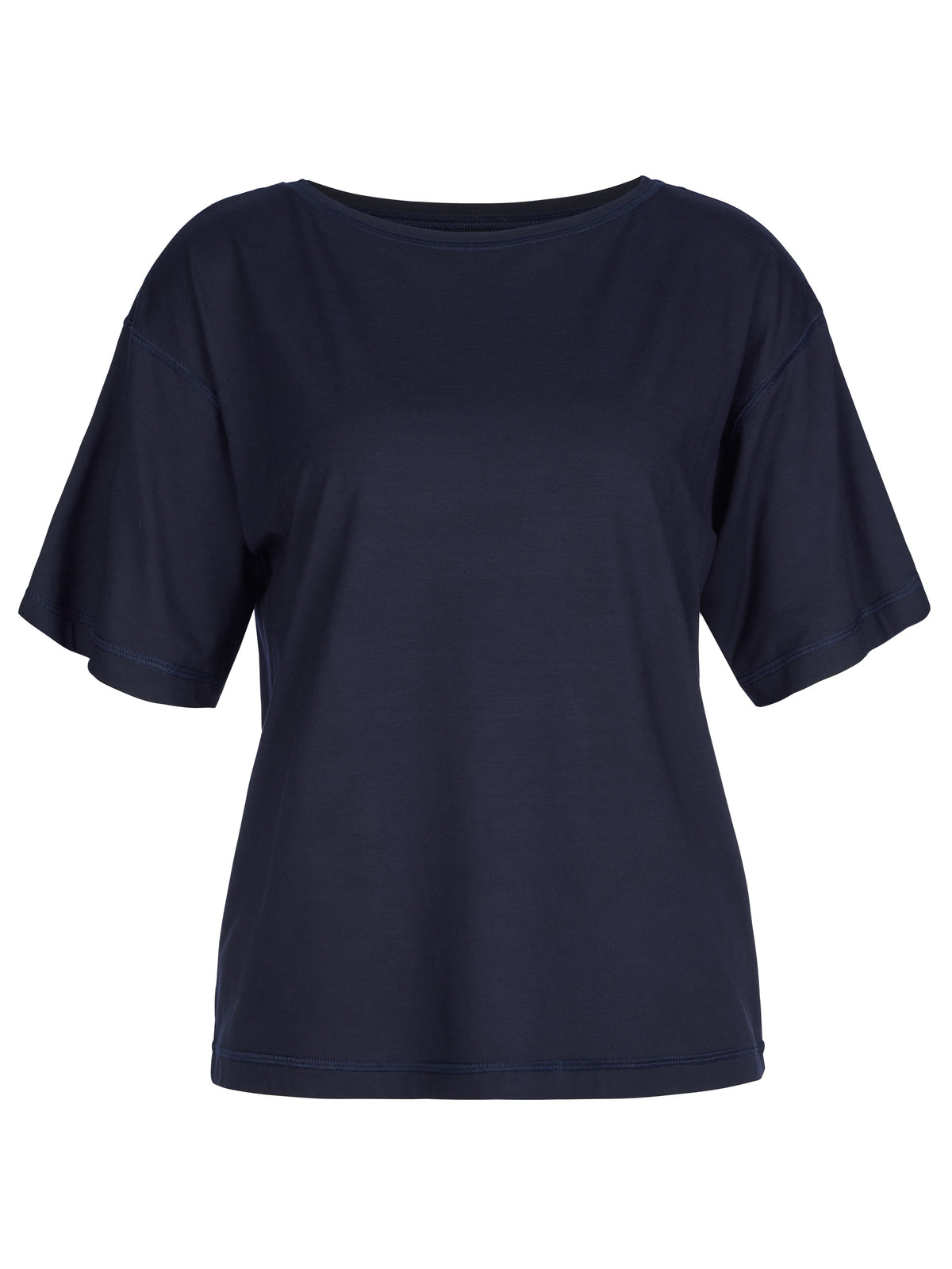 Kurzarm-Shirt DEEPSLEEPWEAR Balancing - dark lapis blue (CALIDA 339)