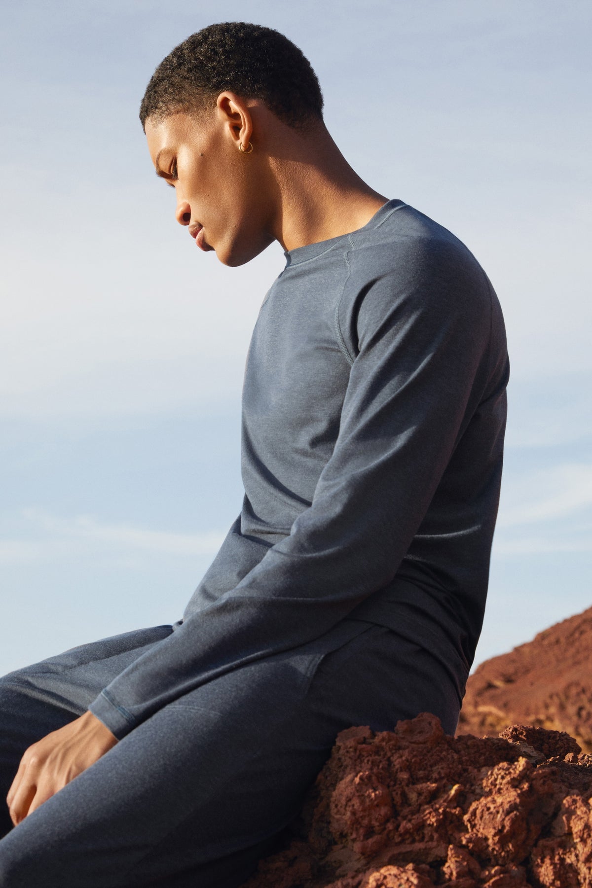 chemise à manches longues DEEPSLEEPWEAR Warming - anthracite (CALIDA 989)