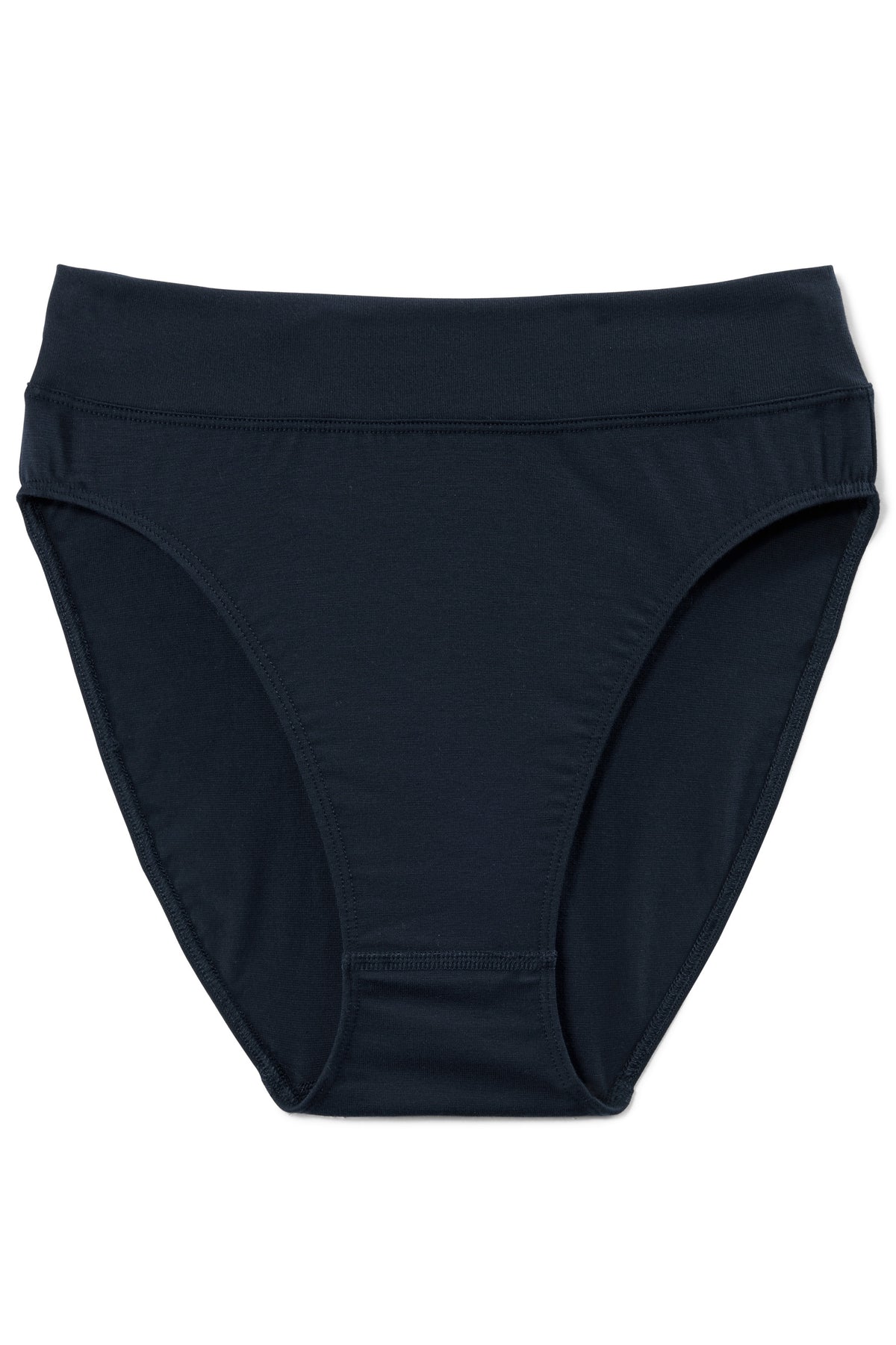Slip a vita alta con elastico morbido ELASTIC - blu lapislazzuli scuro (CALIDA 339)