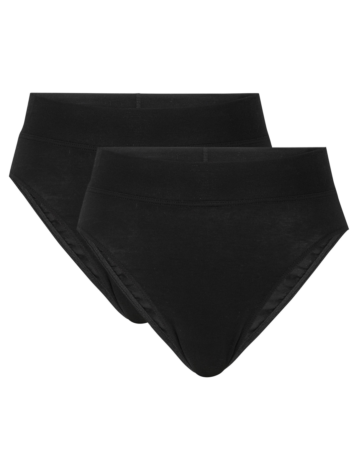 Taillenslip mit Softbund ELASTIC (2er-Pack) - schwarz (CALIDA 992)