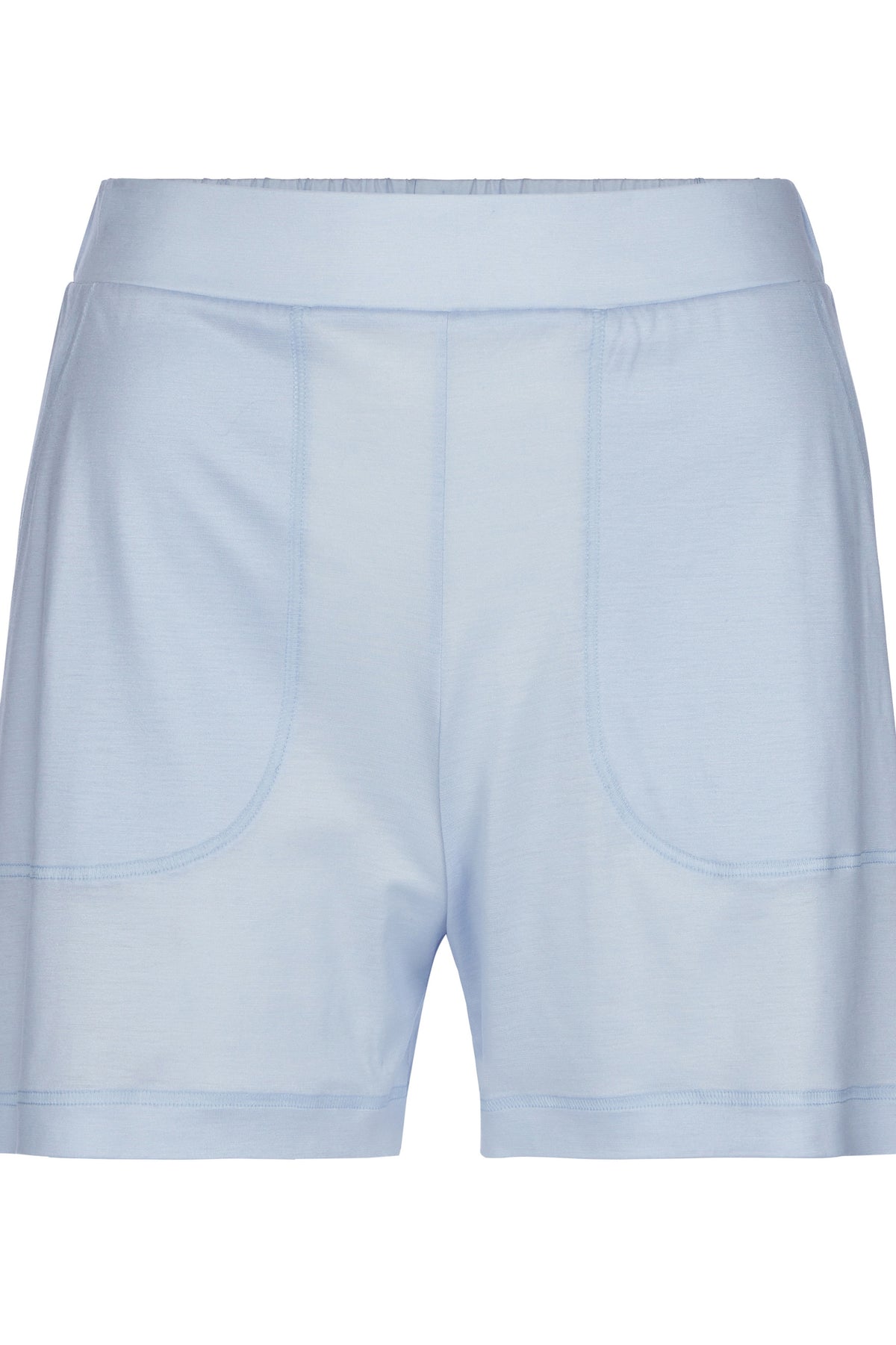 Pantaloni corti da pigiama con tasche laterali DEEPSLEEPWEAR Cooling - blu armonia (CALIDA 470)