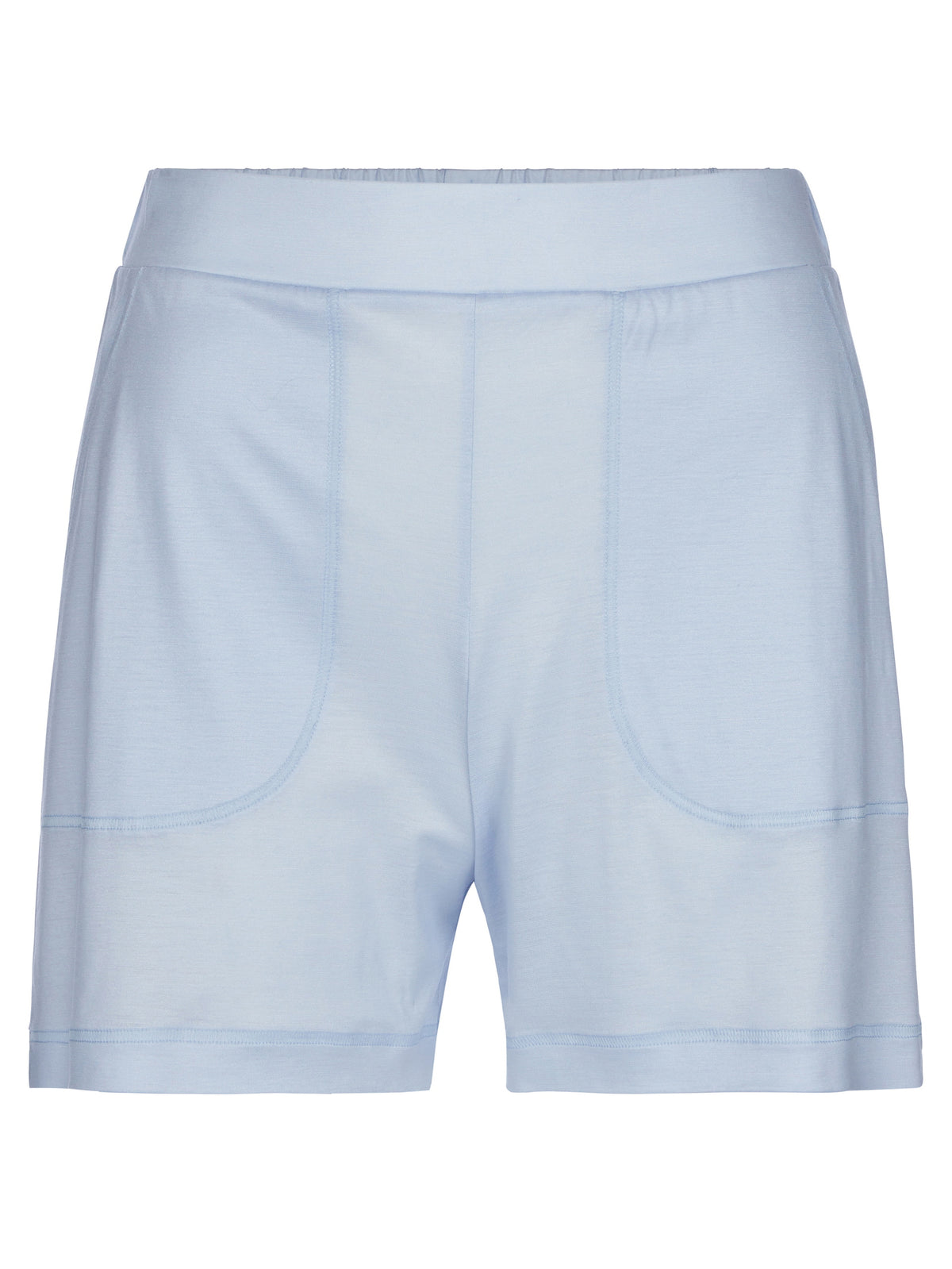 Pantalon de pyjama court avec poches latérales DEEPSLEEPWEAR Cooling - bleu harmonieux (CALIDA 470)