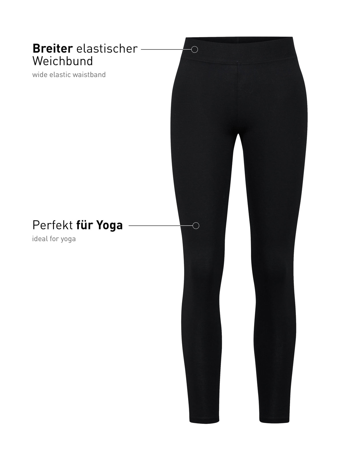 Leggings ELASTIC - schwarz (CALIDA 992)
