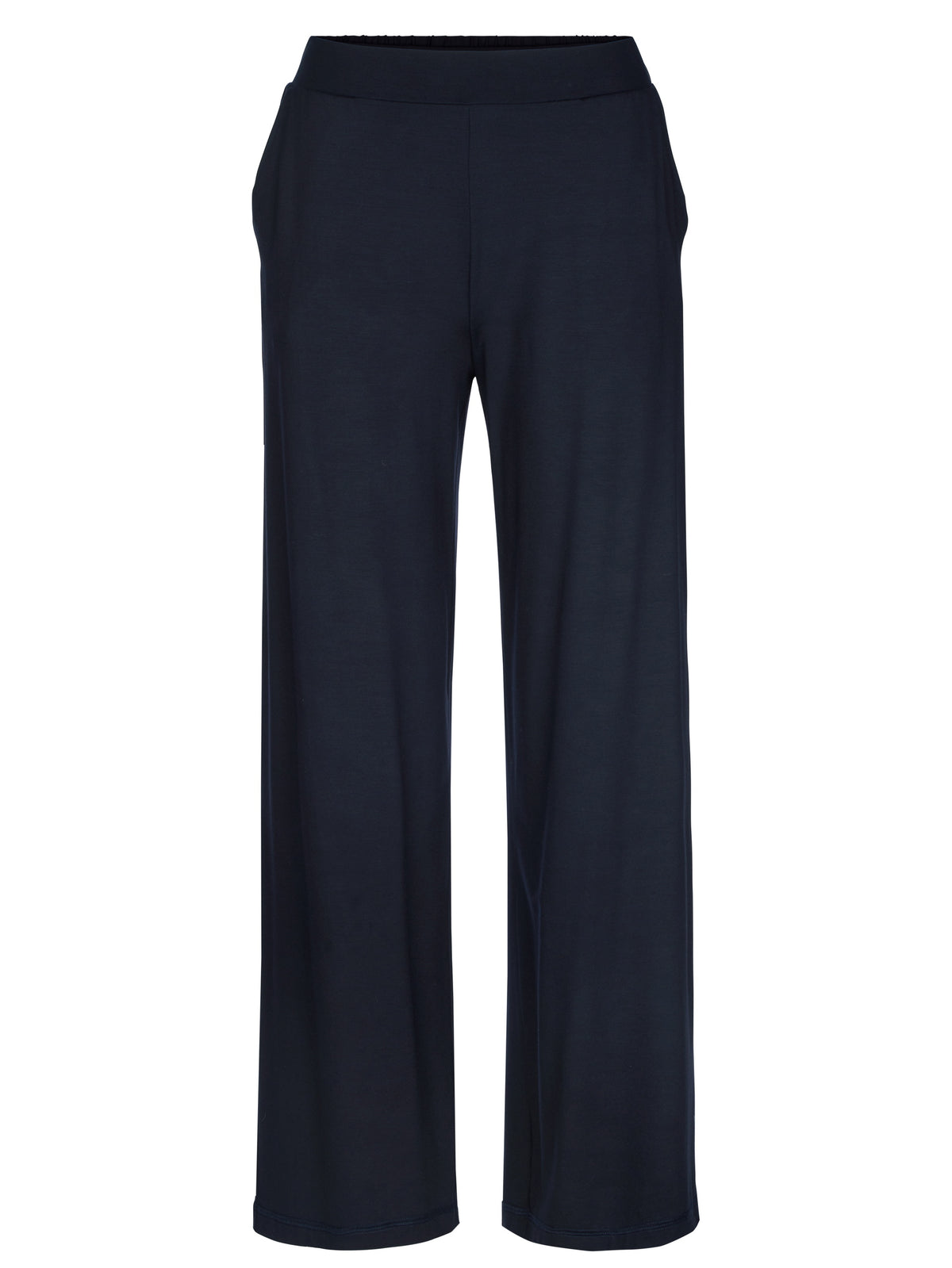 Pantalon de pyjama coupe palazzo DEEPSLEEPWEAR Balancing - bleu lapis foncé (CALIDA 339)