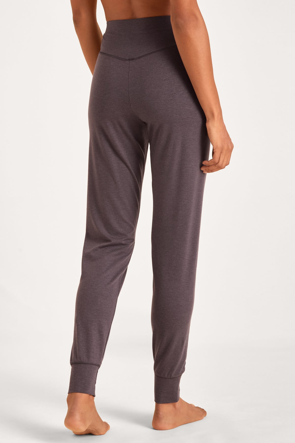 Pantaloni del pigiama con risvolti DEEPSLEEPWEAR Warming - tortora tenue (CALIDA 327)
