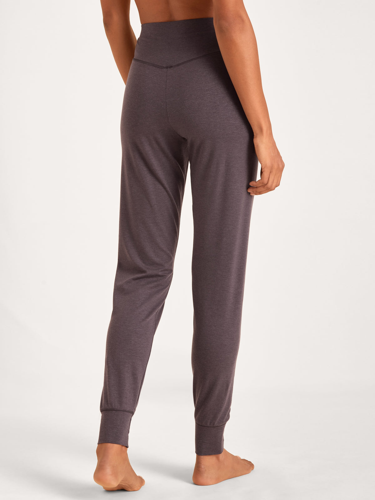 Pyjama pants with cuffs DEEPSLEEPWEAR Warming - soft taupe (CALIDA 327)