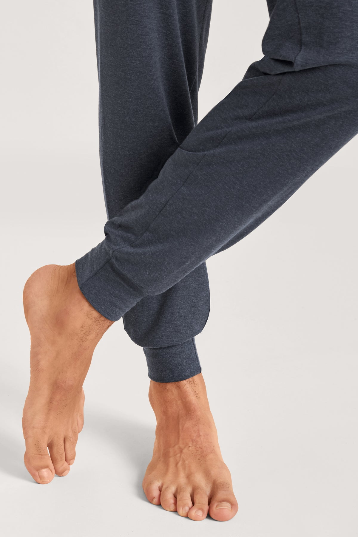 Pantalon de pyjama à revers DEEPSLEEPWEAR Warming - anthracite (CALIDA 989)