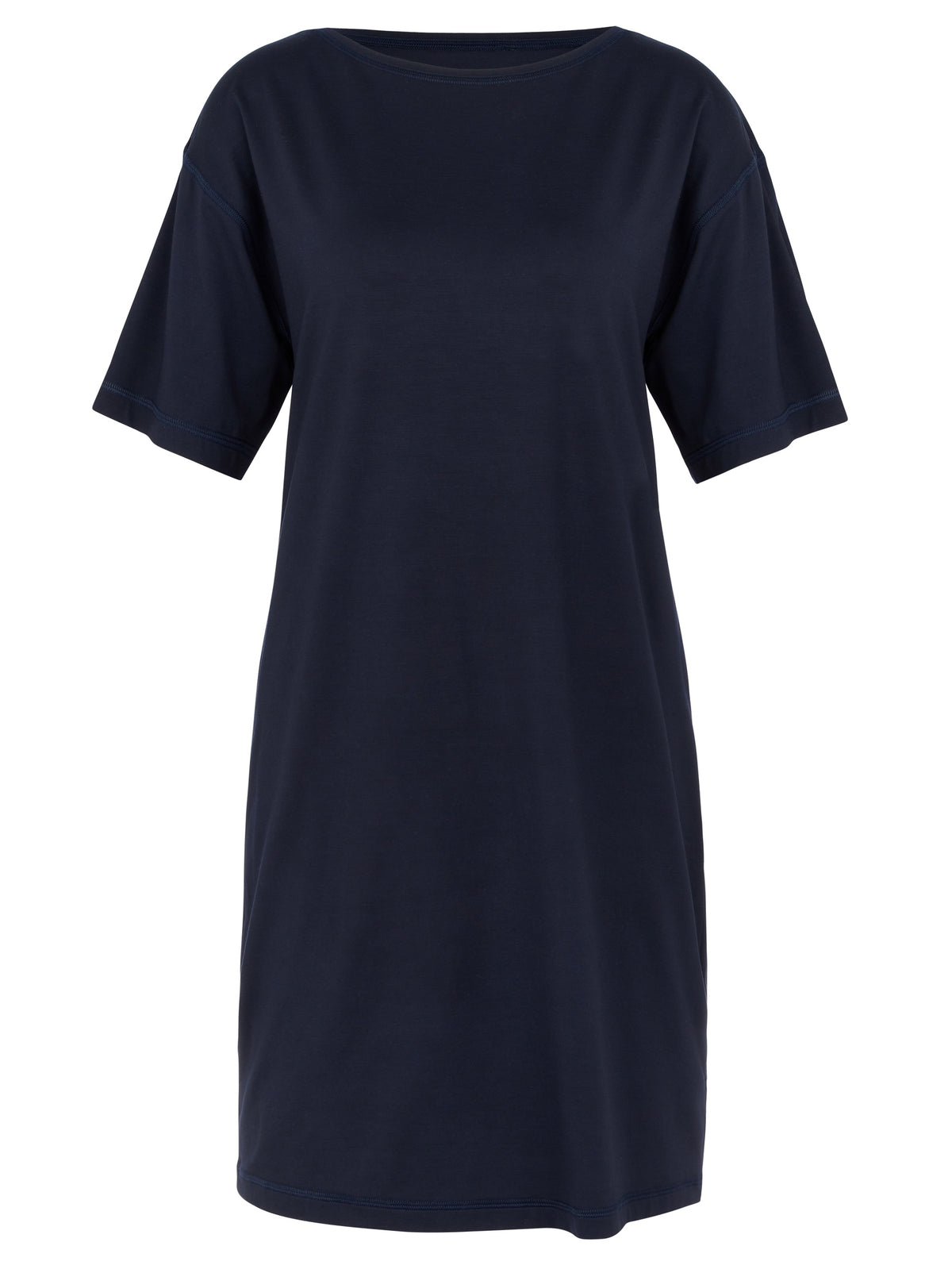 Chemise de nuit à manches courtes (95 cm) DEEPSLEEPWEAR Balancing - bleu lapis foncé (CALIDA 339)