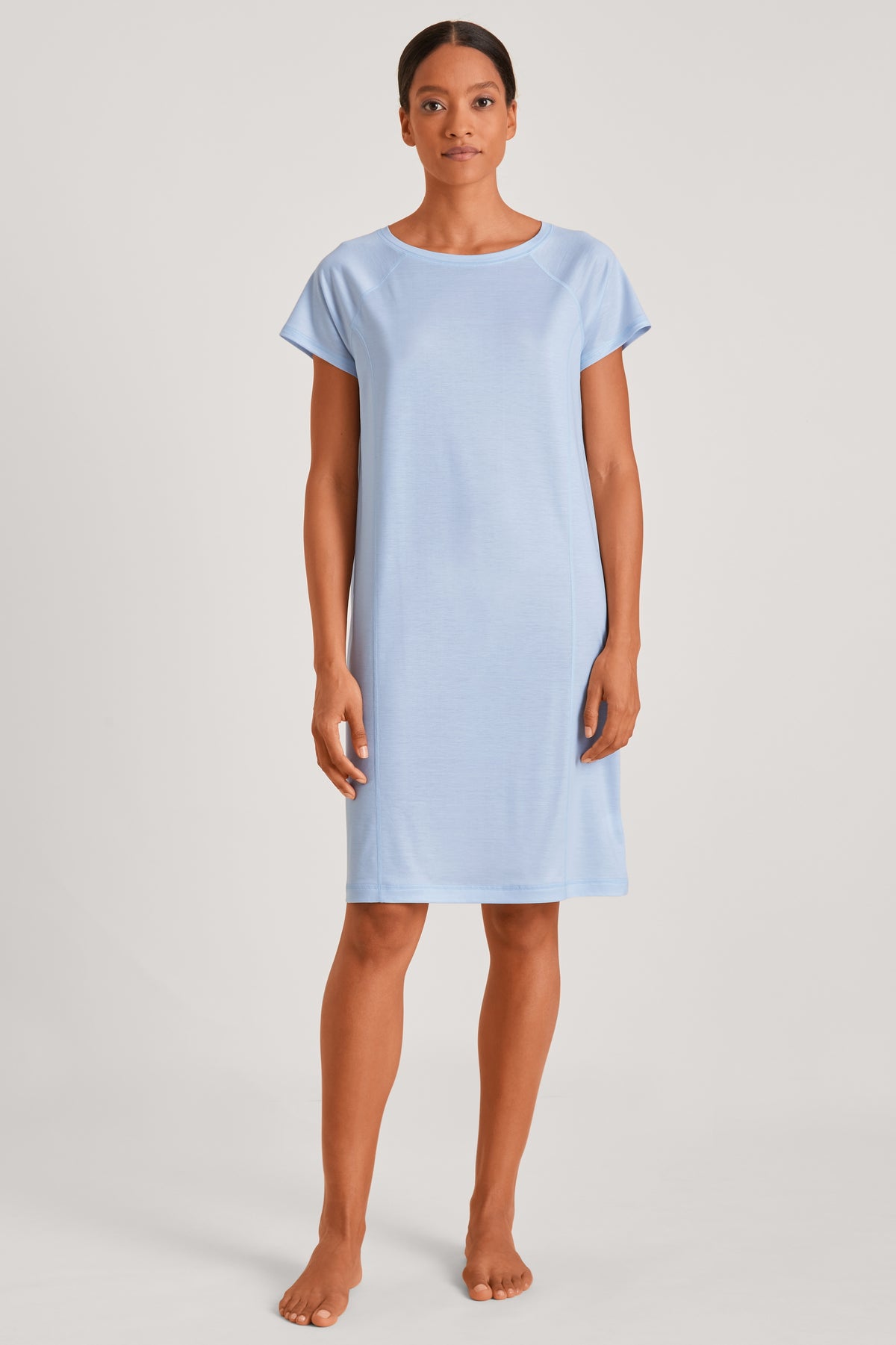 Camicia da notte (95 cm) DEEPSLEEPWEAR Cooling - blu armonia (CALIDA 470)