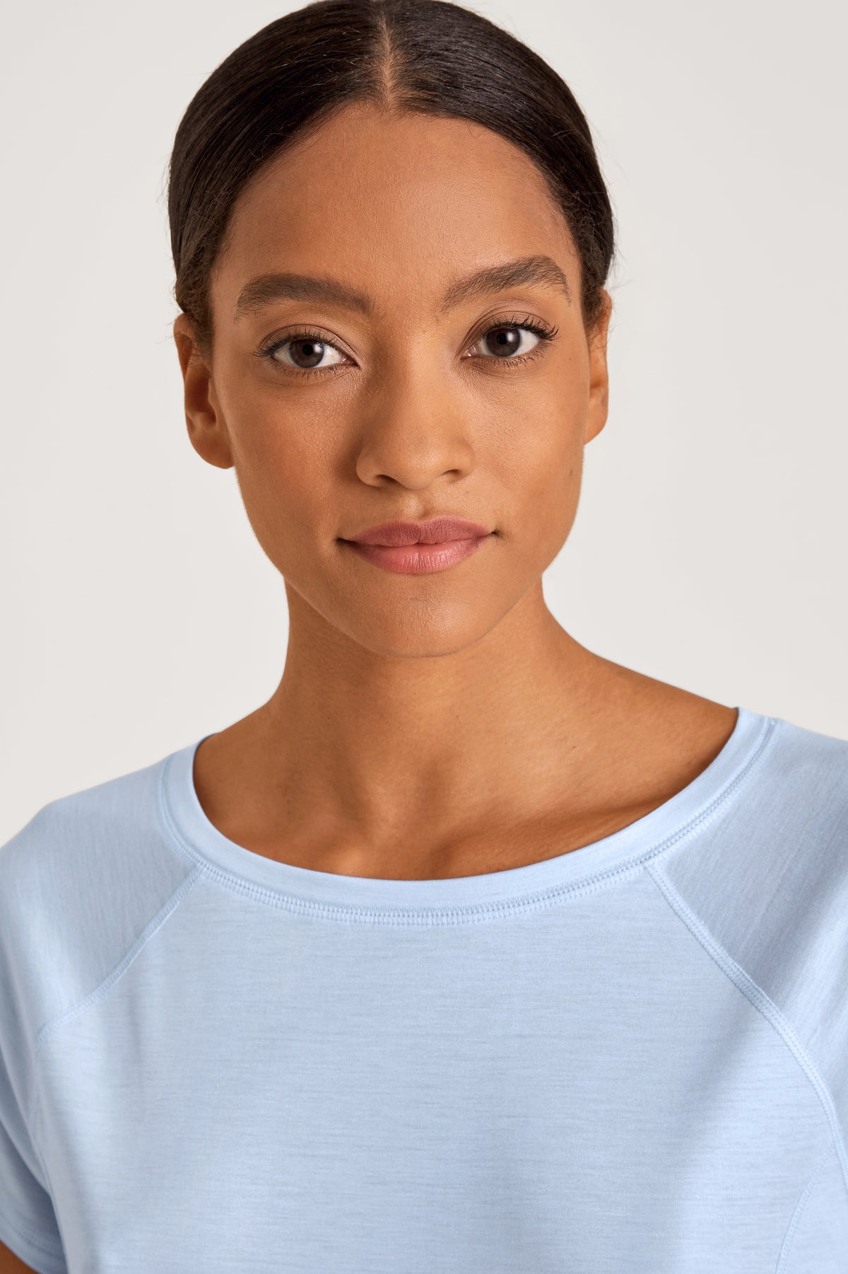 Camicia da notte (95 cm) DEEPSLEEPWEAR Cooling - blu armonia (CALIDA 470)