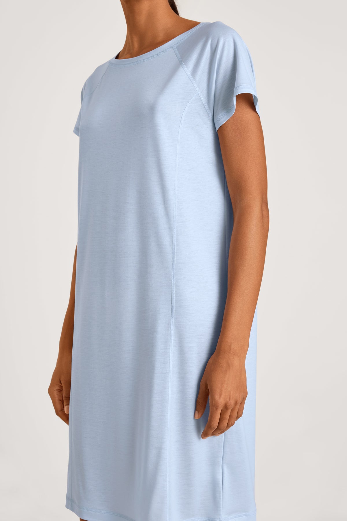 Camicia da notte (95 cm) DEEPSLEEPWEAR Cooling - blu armonia (CALIDA 470)