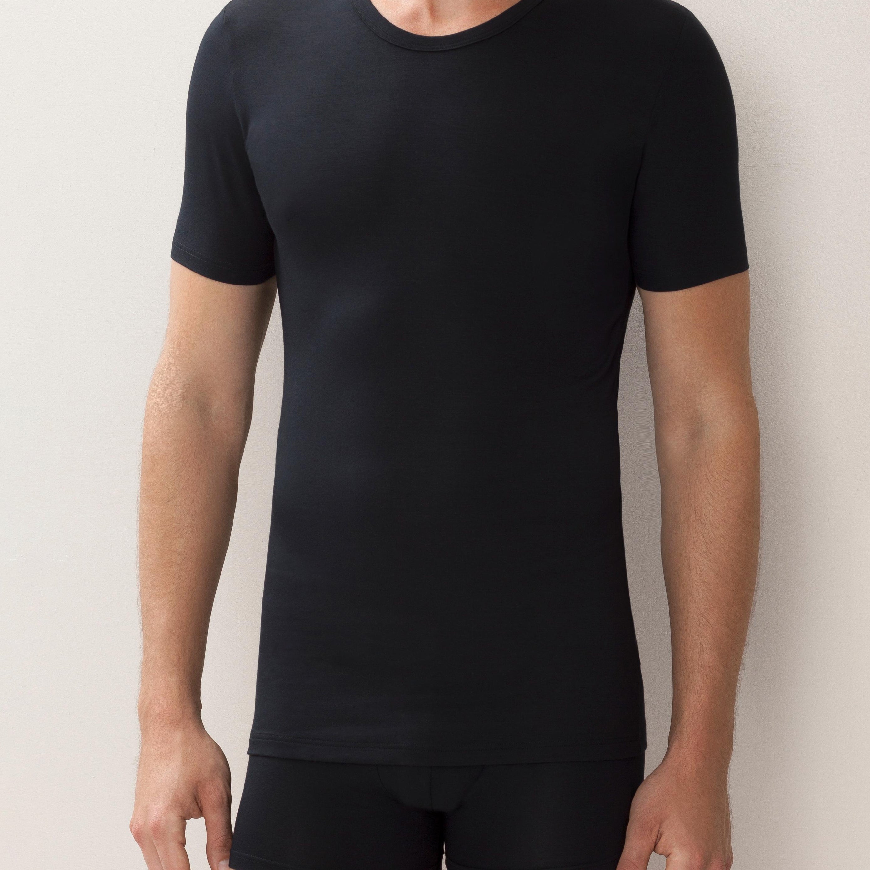 Shirt kurzarm,hoher Rundhals-Ausschnitt 700 PURENESS