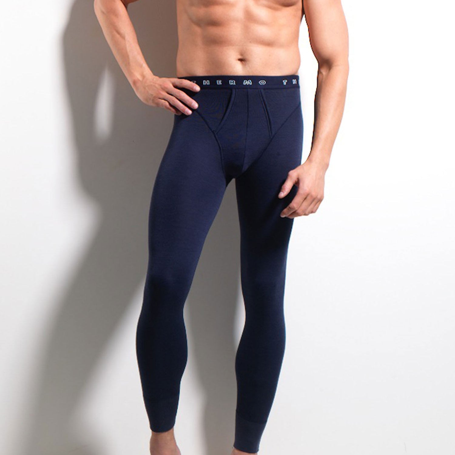 سروال داخلي طويل بفتحة، THERMO