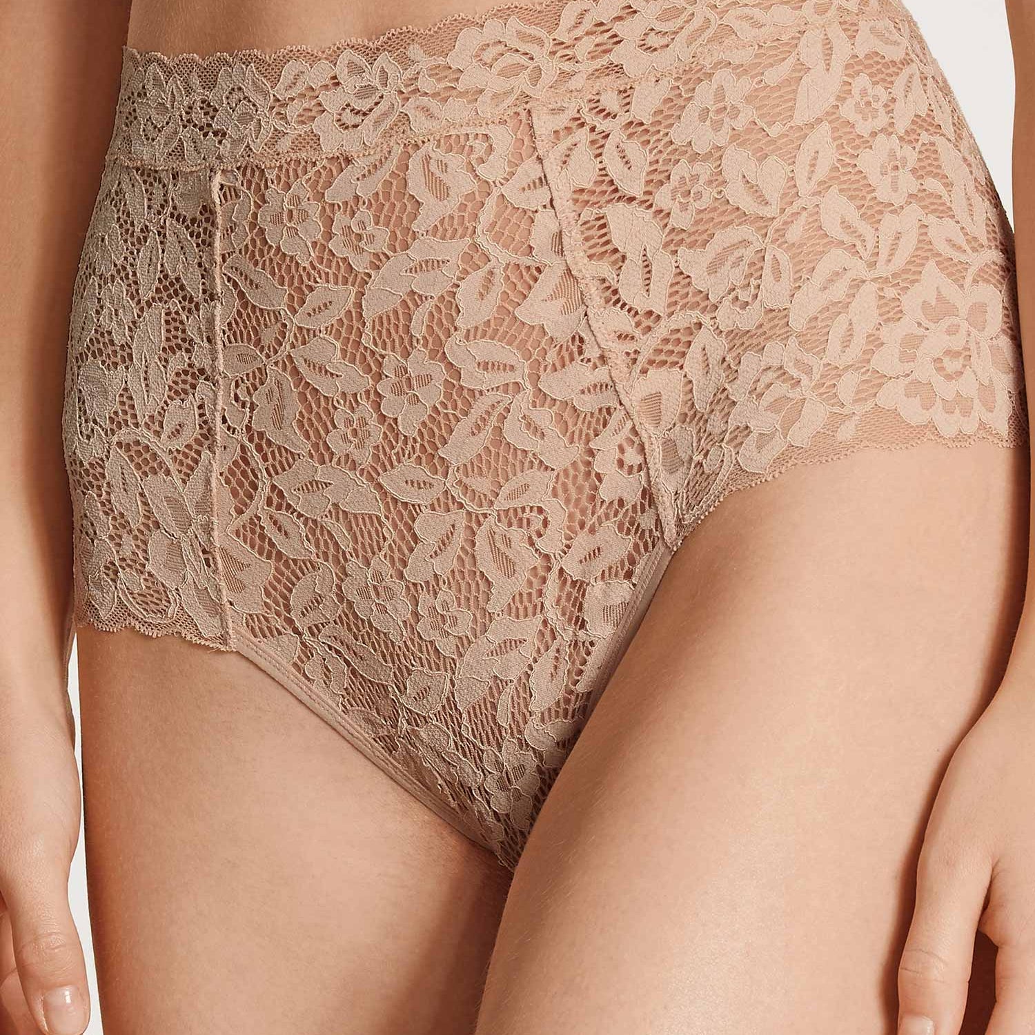 Slip, taille haute, NATURAL COMFORT LACE