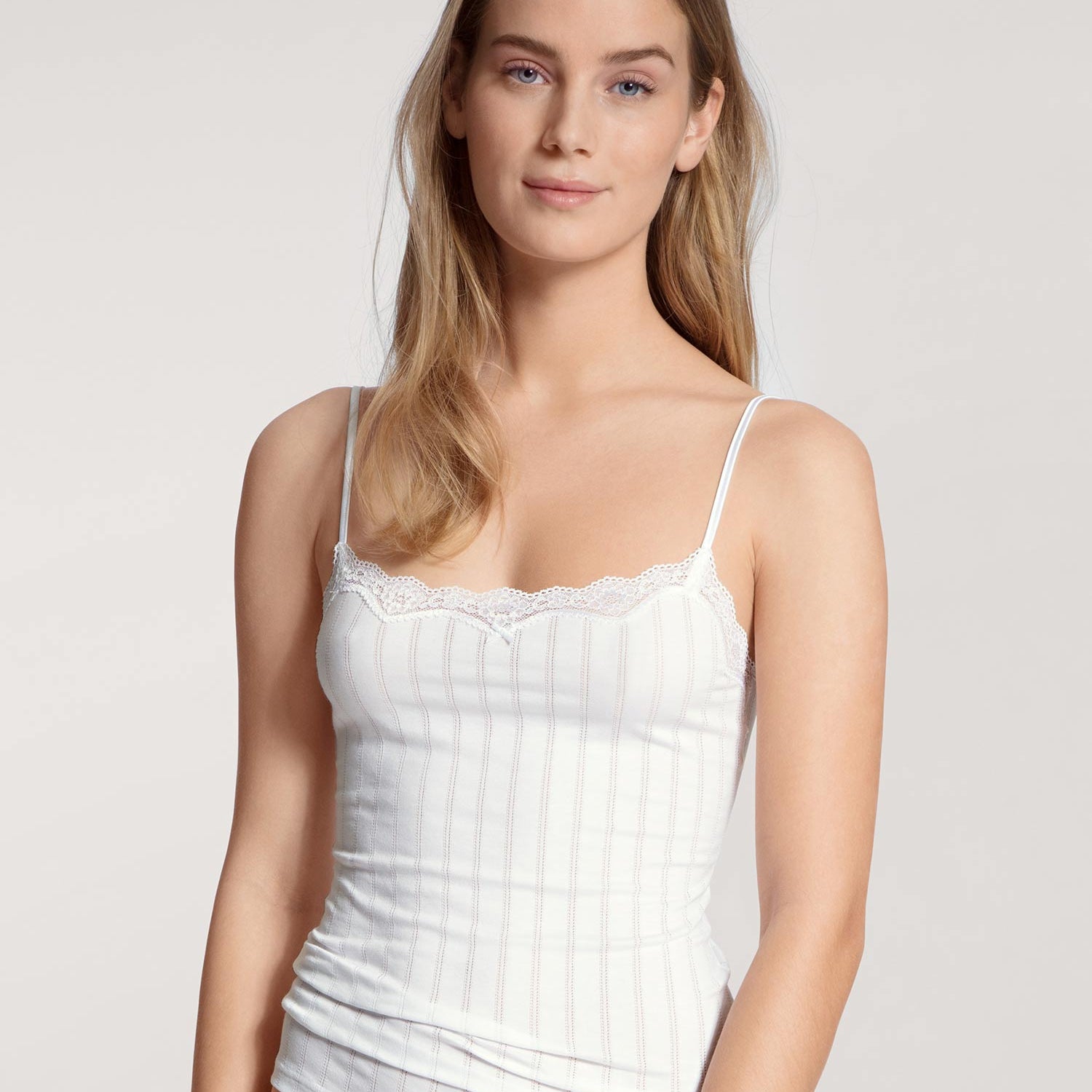 Spaghetti-Top mit Nadelstreifen, ETUDE TOUJOURS