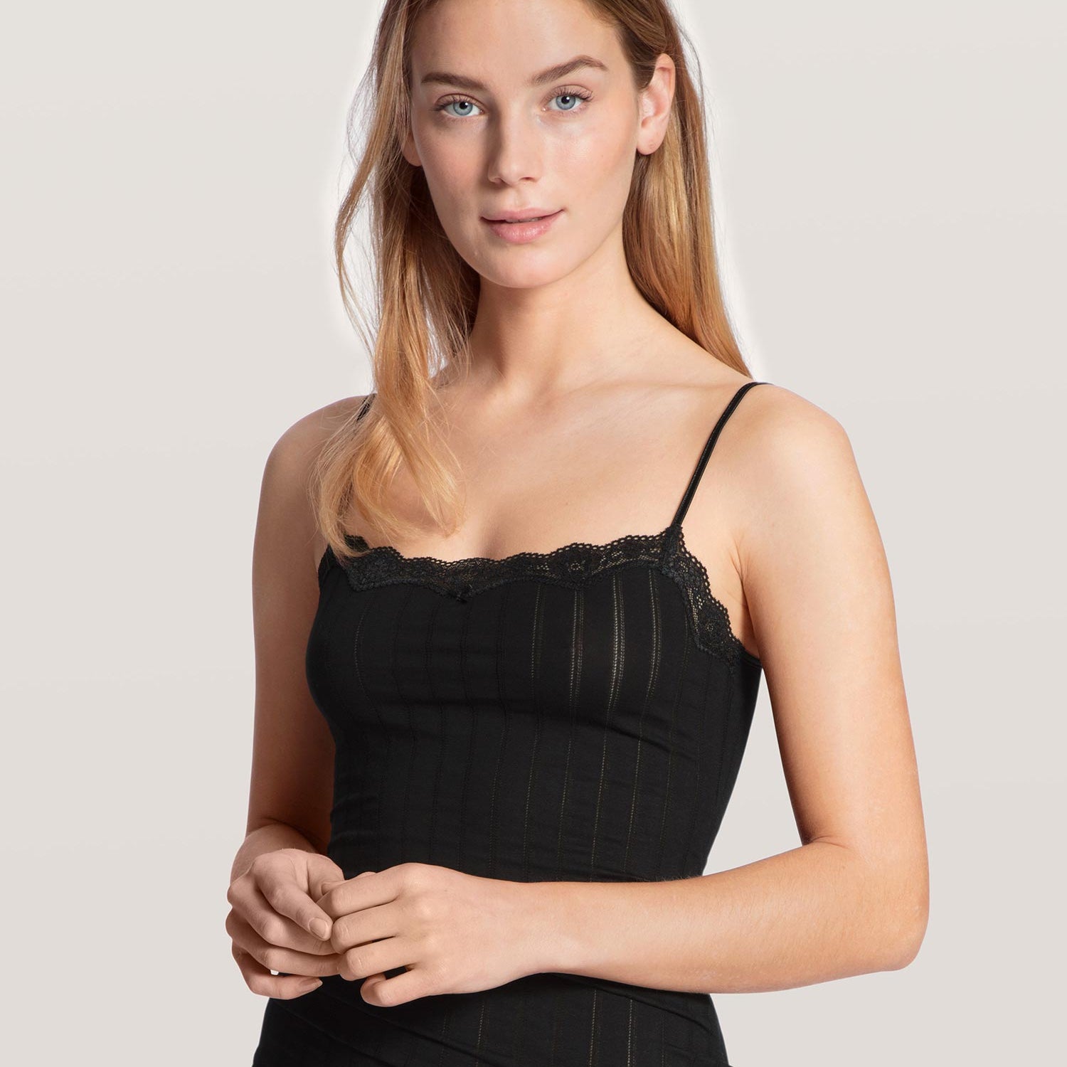 Spaghetti-Top mit Nadelstreifen, ETUDE TOUJOURS