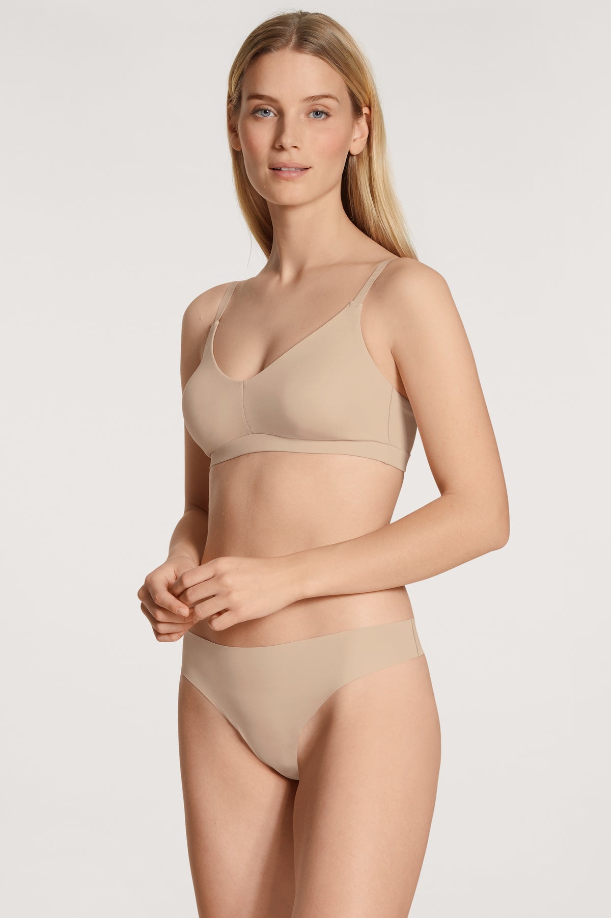CALIDA Damen-String NATURAL SKIN in rose teint (CALIDA 160)