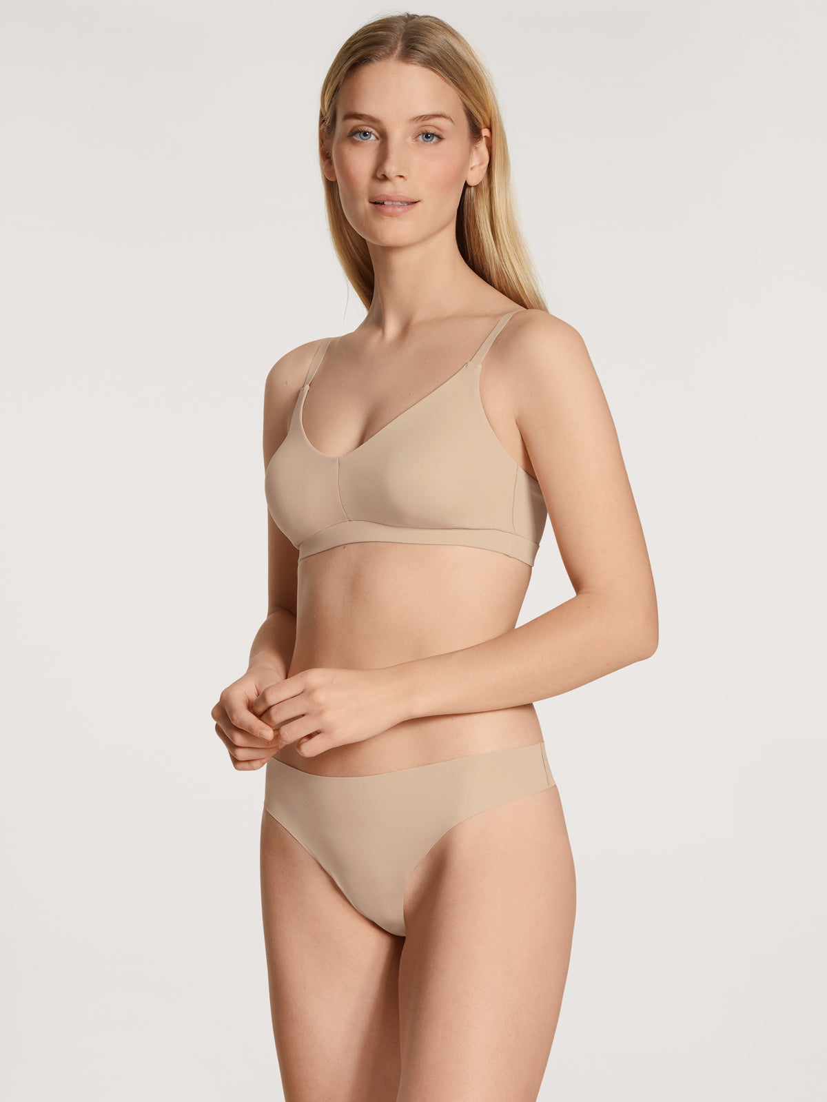 CALIDA Damen-String NATURAL SKIN in rose teint (CALIDA 160)