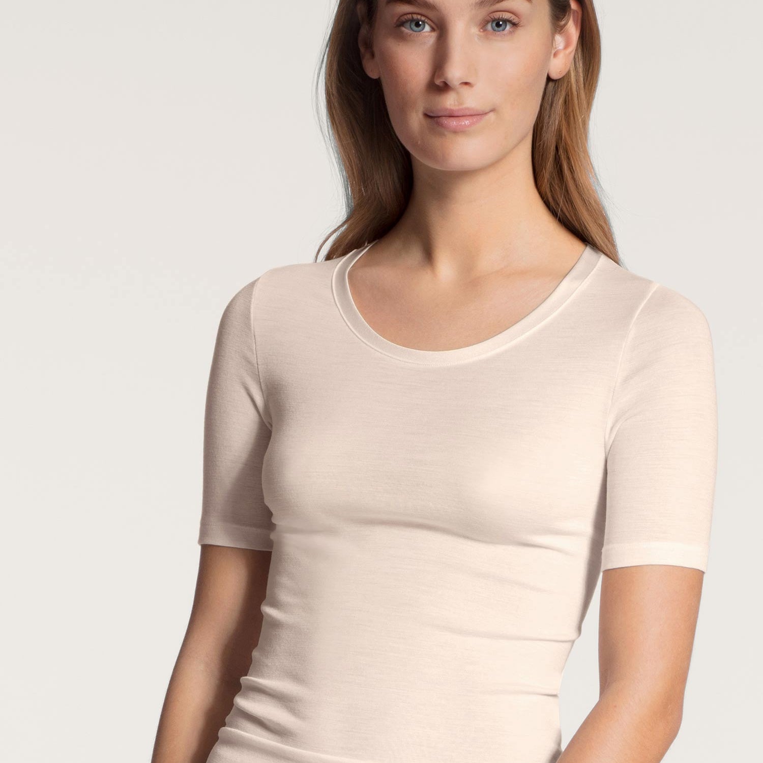 قميص بأكمام قصيرة، خط رقبة مستدير, TRUE CONFIDENCE