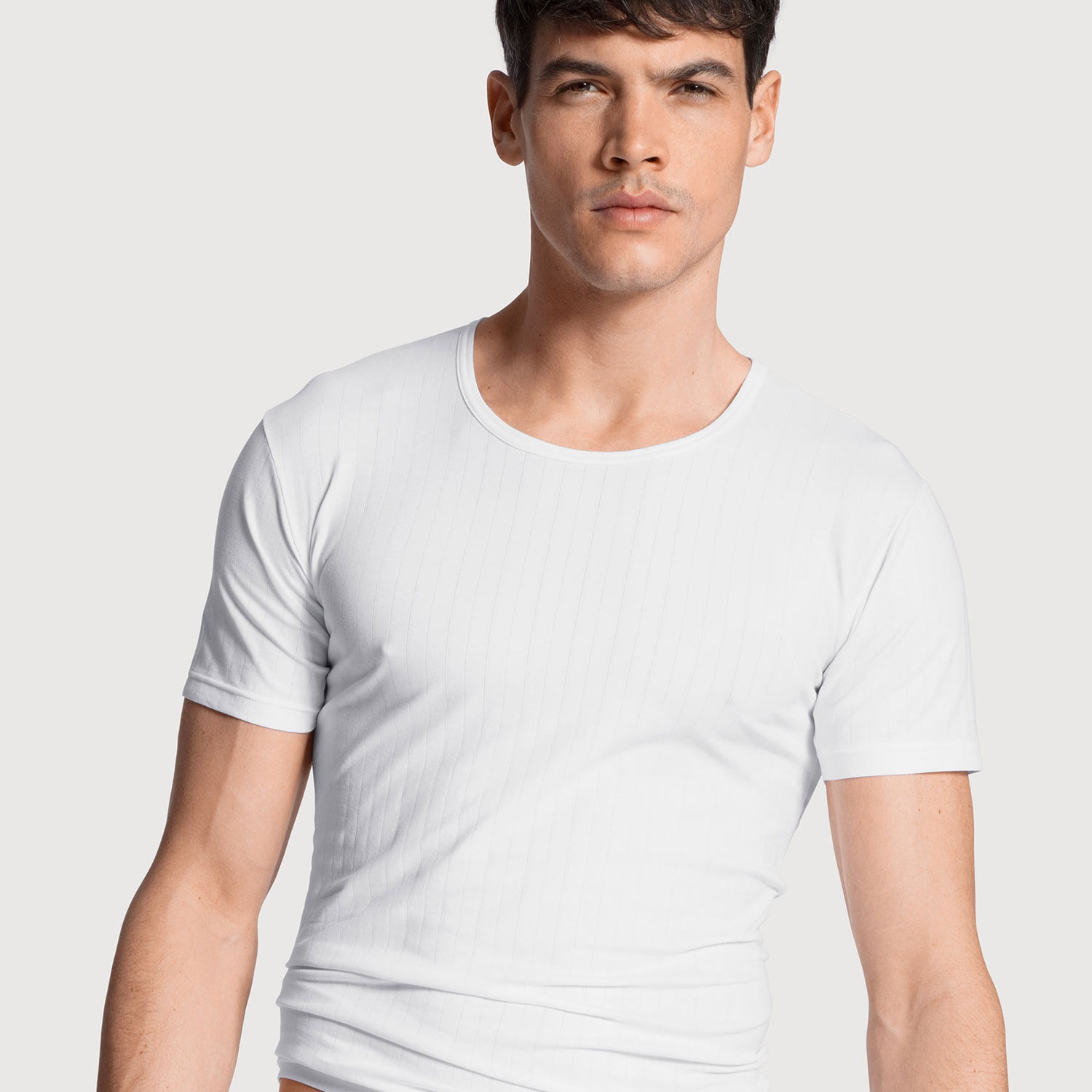 T-Shirt, scollo rotondo, PURE & STYLE