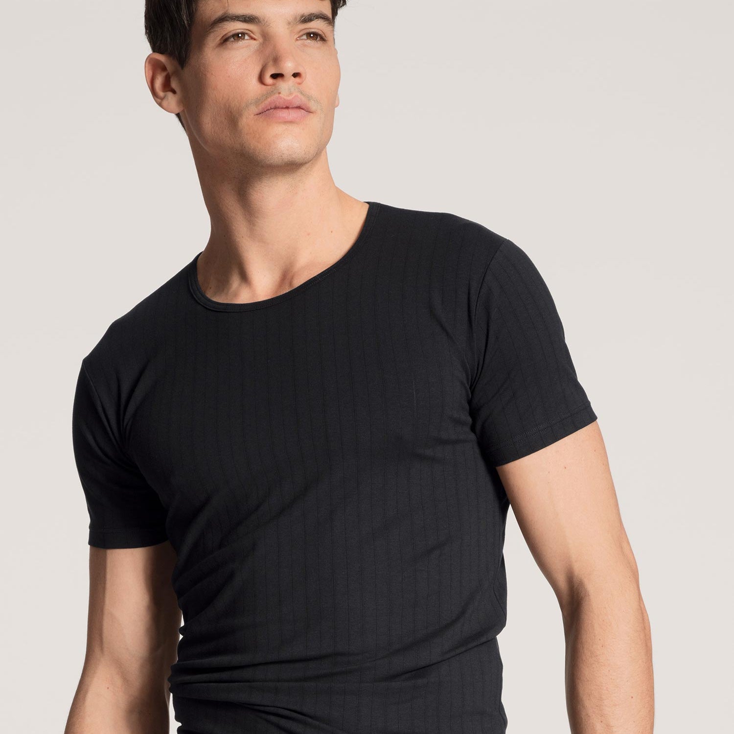 T-Shirt, scollo rotondo, PURE & STYLE