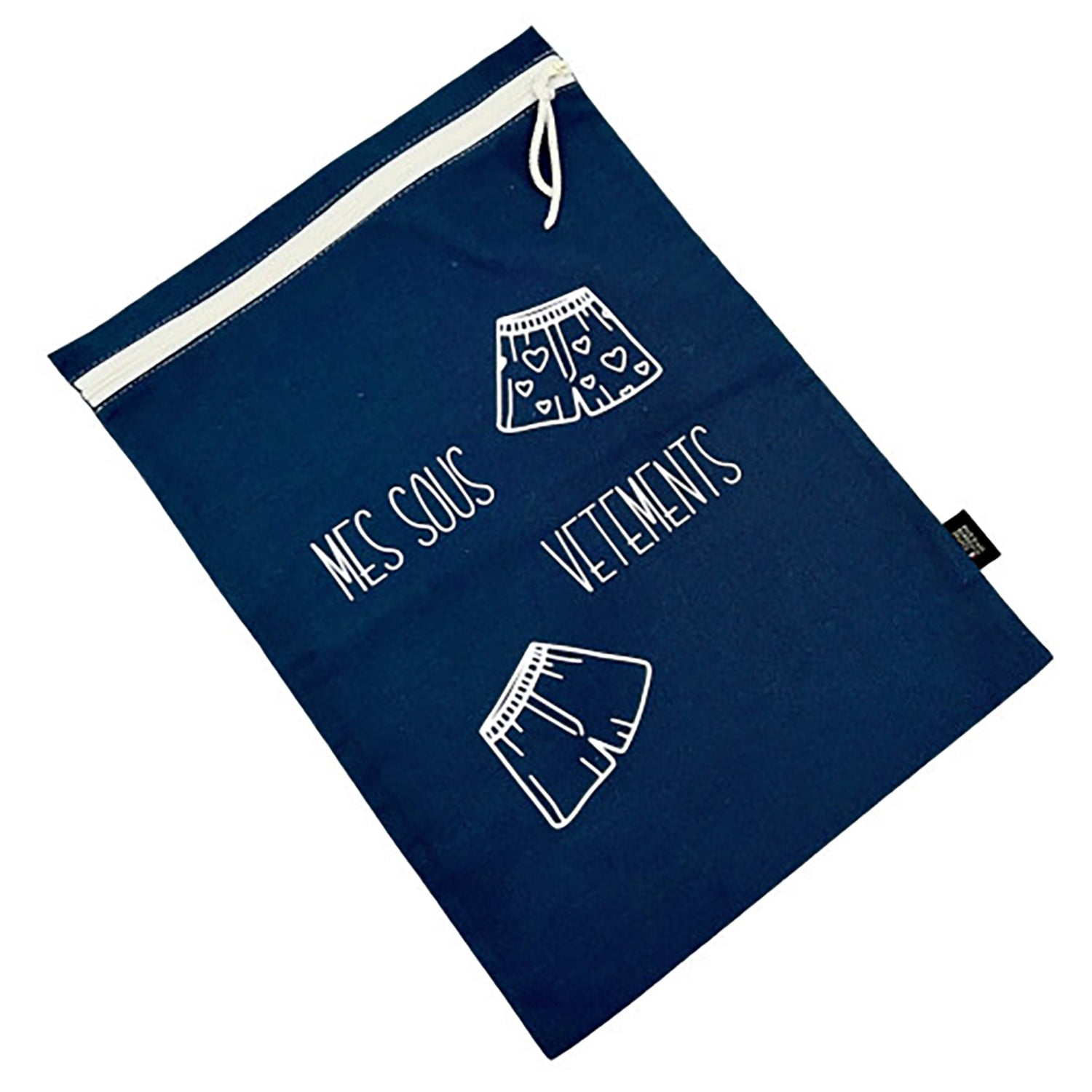 Wäschebeutel "MES SOUS VETEMENTS" für Herren