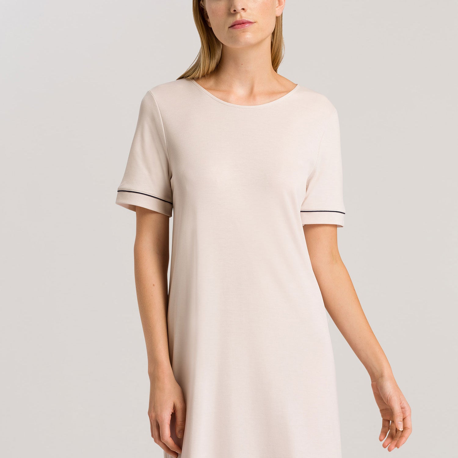 Chemise de nuit, manches courtes, NATURAL COMFORT Night, 90cm