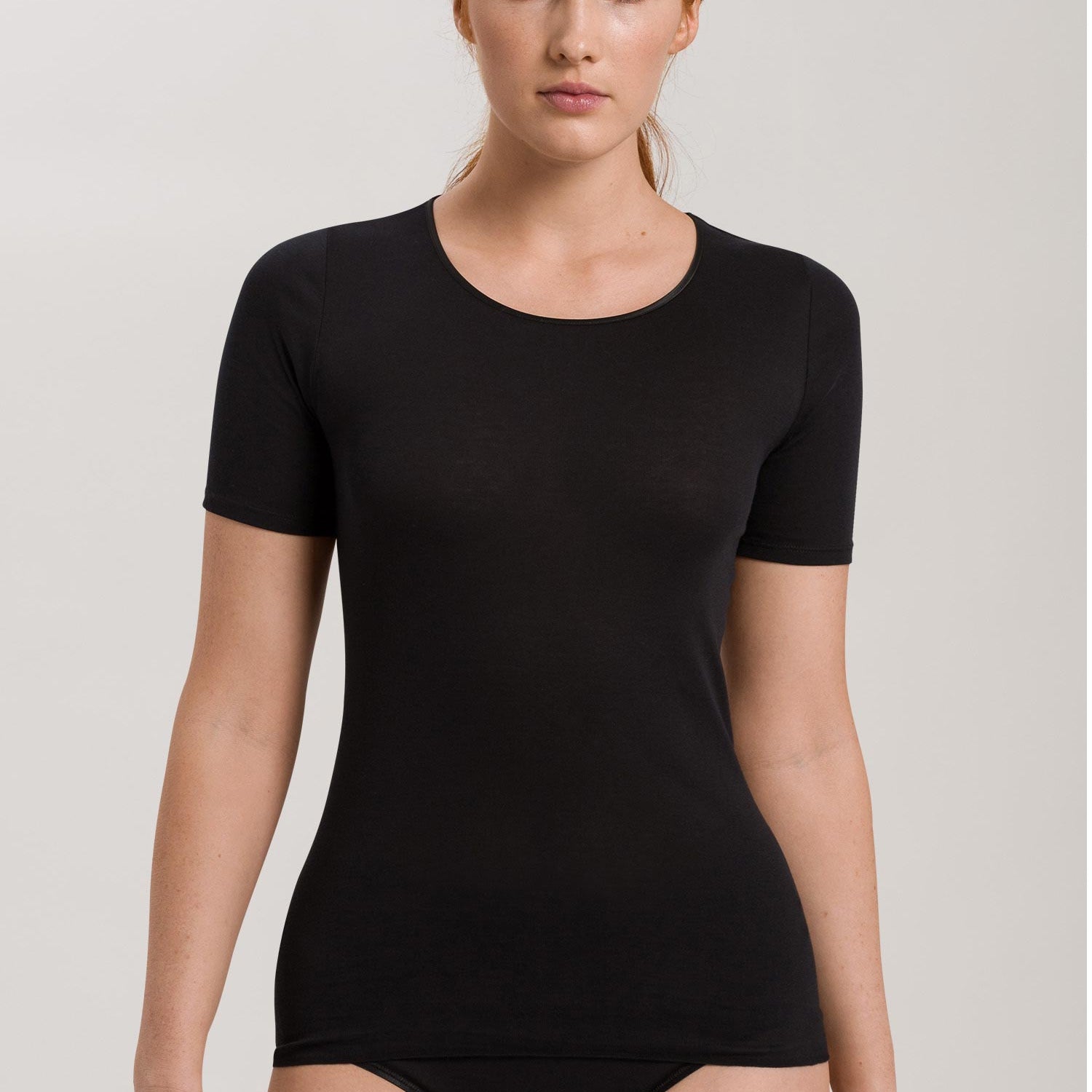 T-Shirt, O-Neck, COTTON SEAMLESS