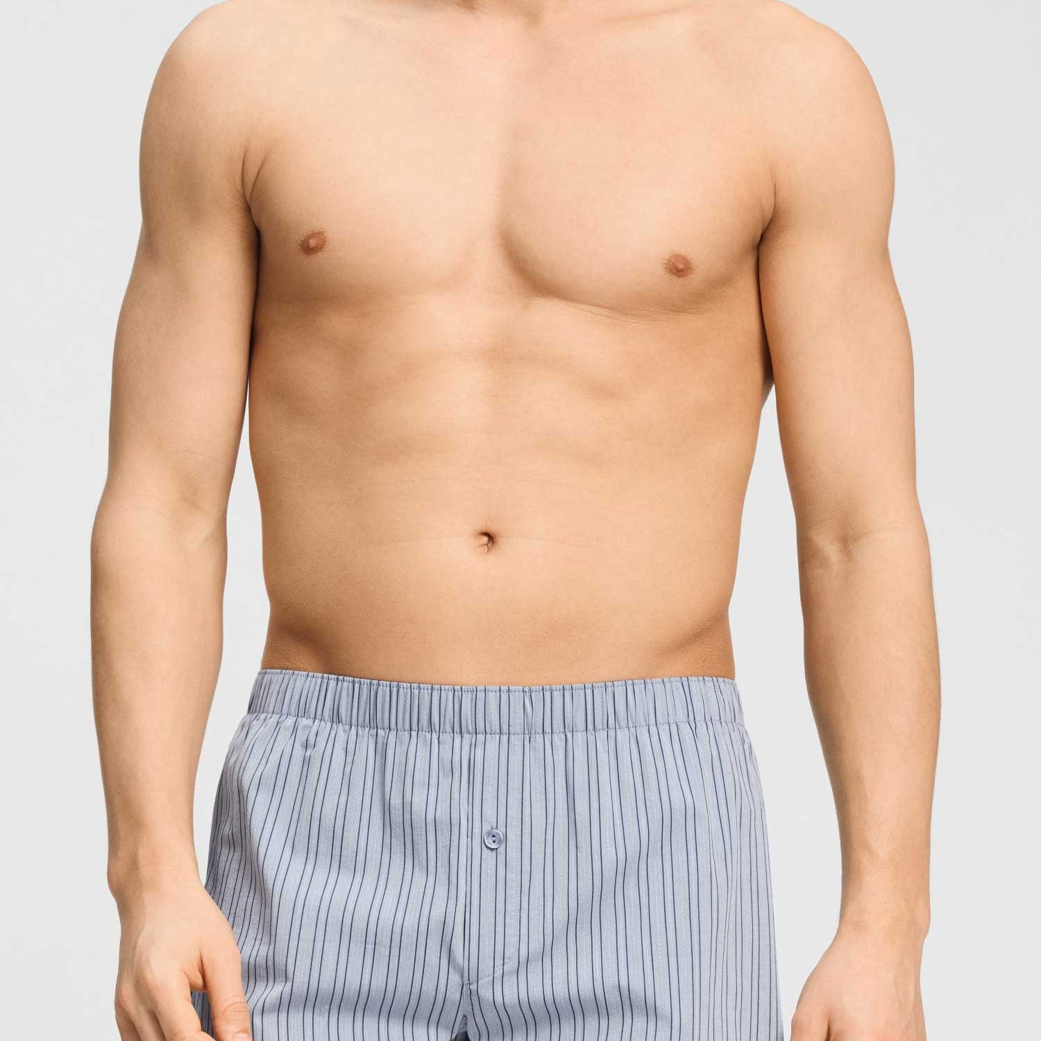 Boxer-Shorts FANCY WOVEN, mit Eingriff, in Herbst-Farben, Grössen M & L