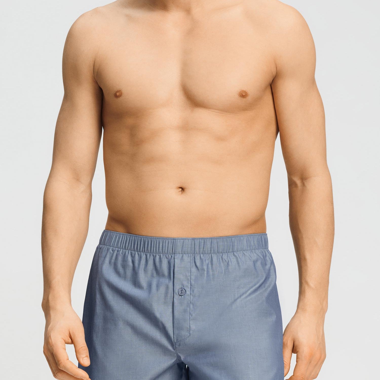 Boxer-Shorts FANCY WOVEN, mit Eingriff, in Herbst-Farben, Grössen M & L