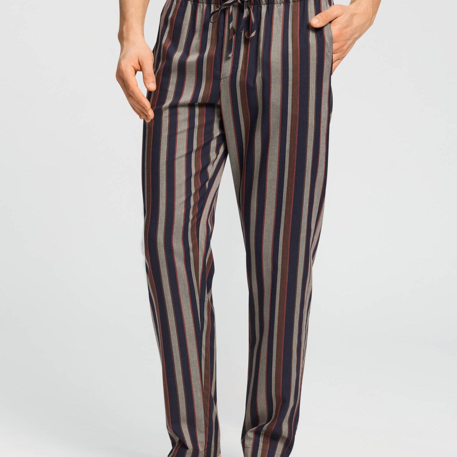 Longpants NIGHT & DAY, herbstlich gestreift, Grösse M