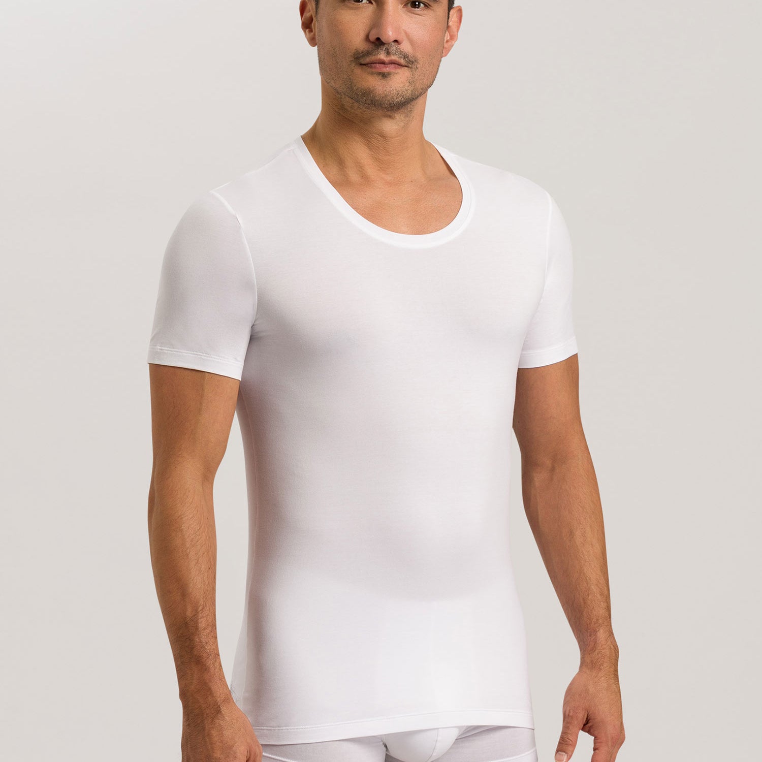 Shirt kurzarm, O-Neck, COTTON SUPERIOR