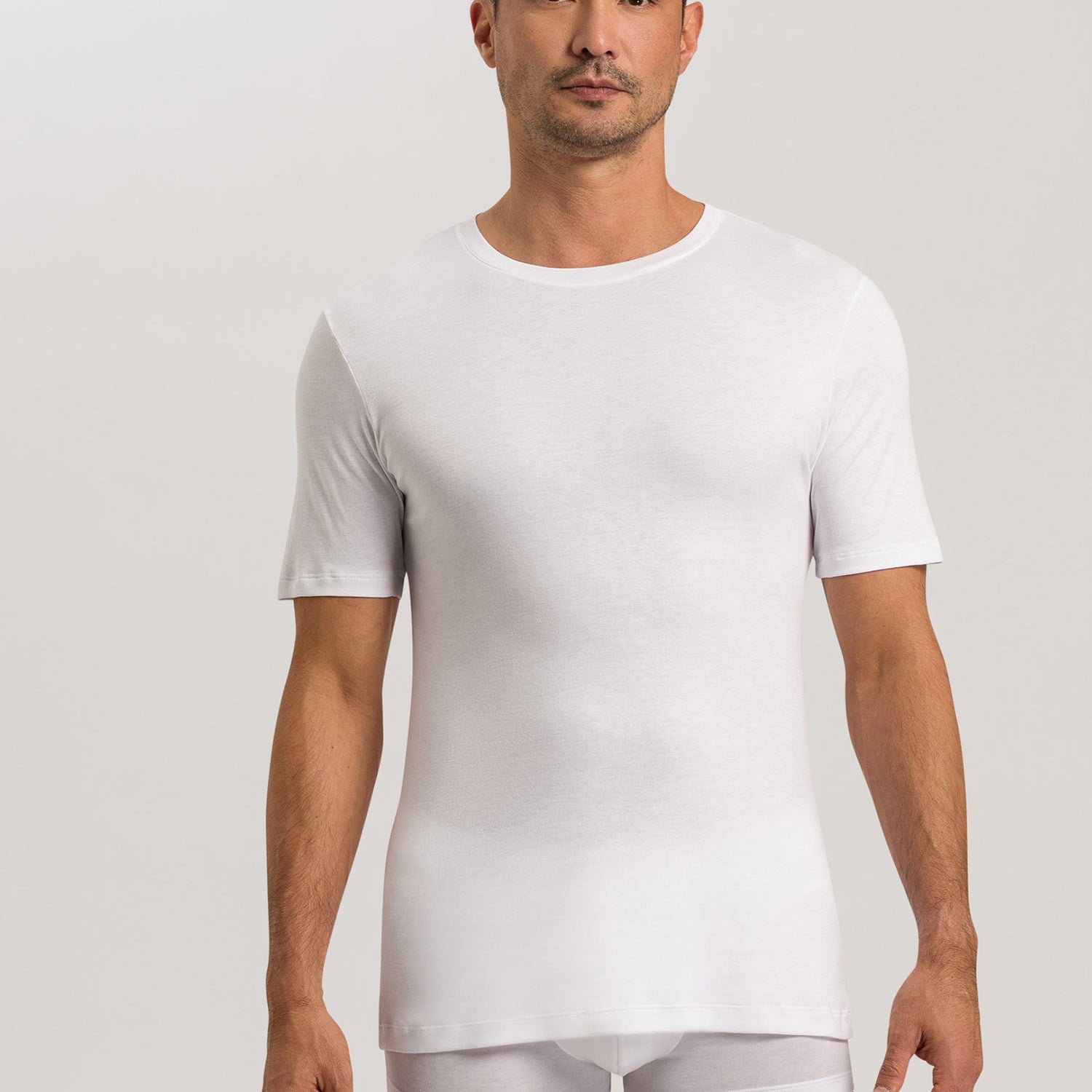T-Shirt, O-Neck, SEA ISLAND COTTON