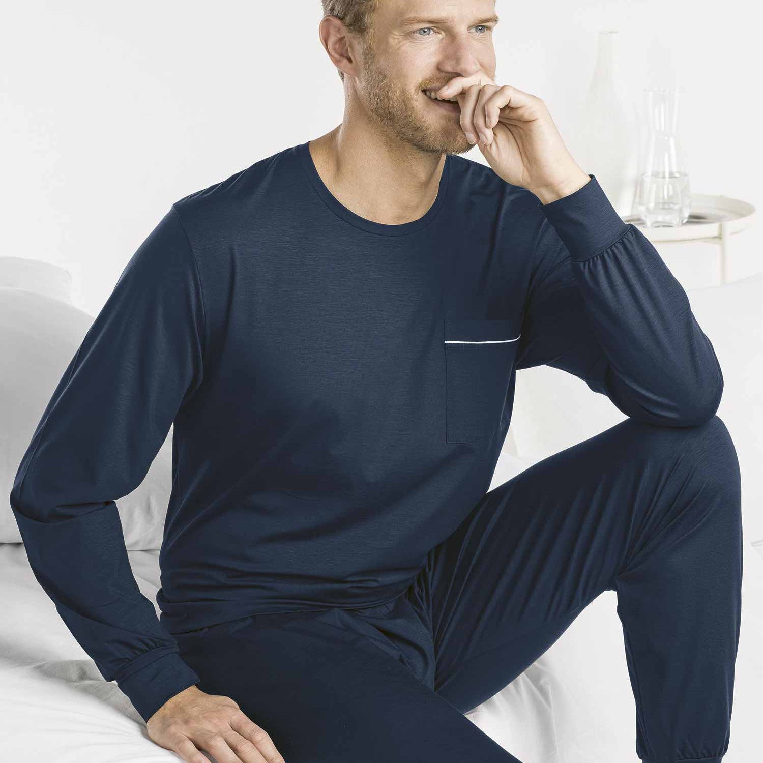 Pyjama MICROMODAL, lang, Nightwear