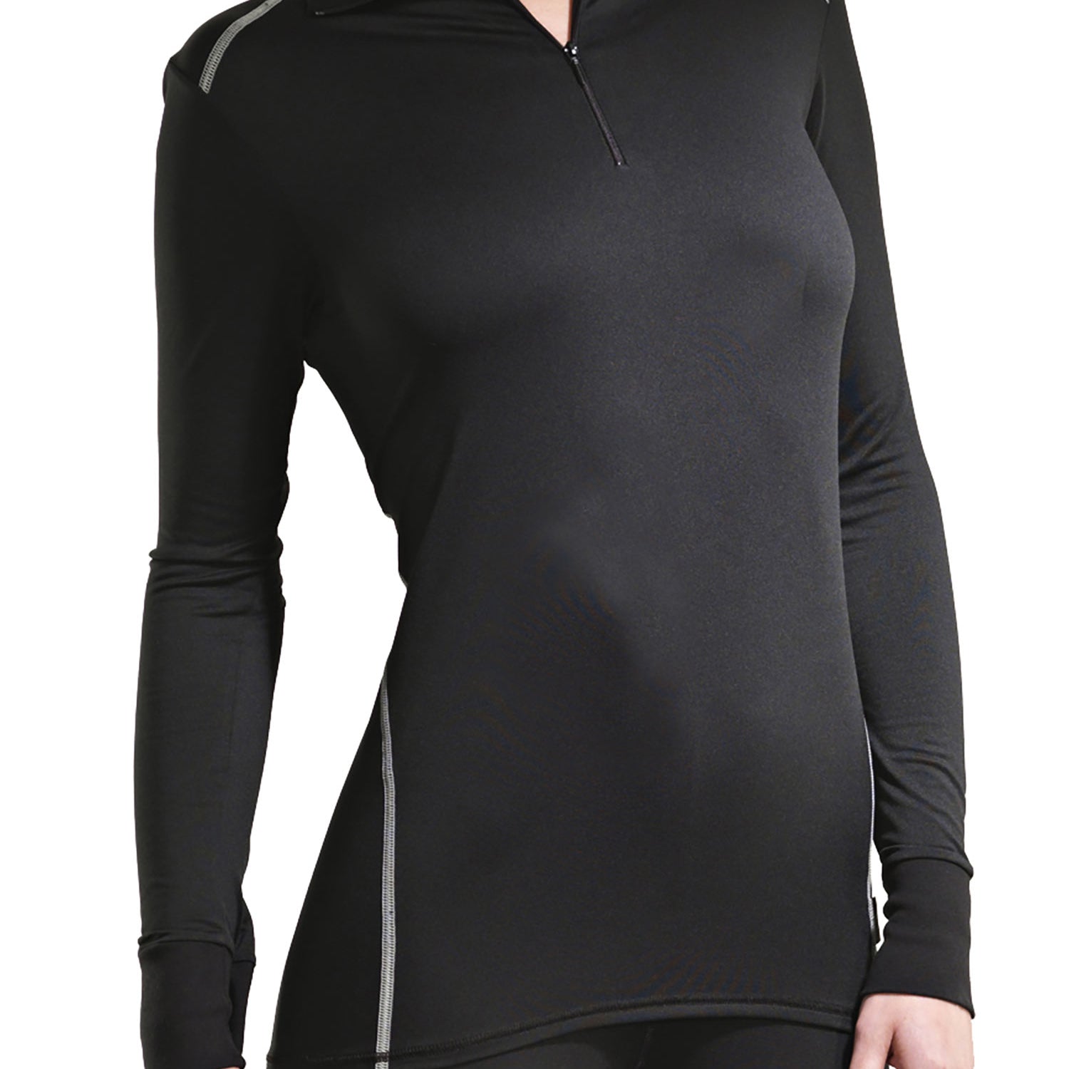 Maglia a collo alto, manica lunga, con cerniera, CLIMA CONTROL FAKTOR 2