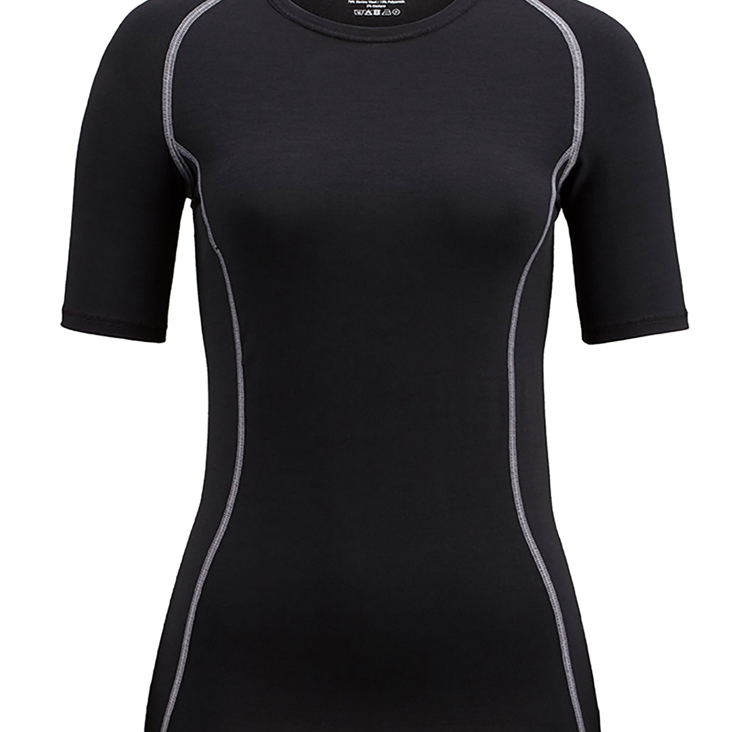 Maglietta a maniche corte, girocollo, NEW WOOL