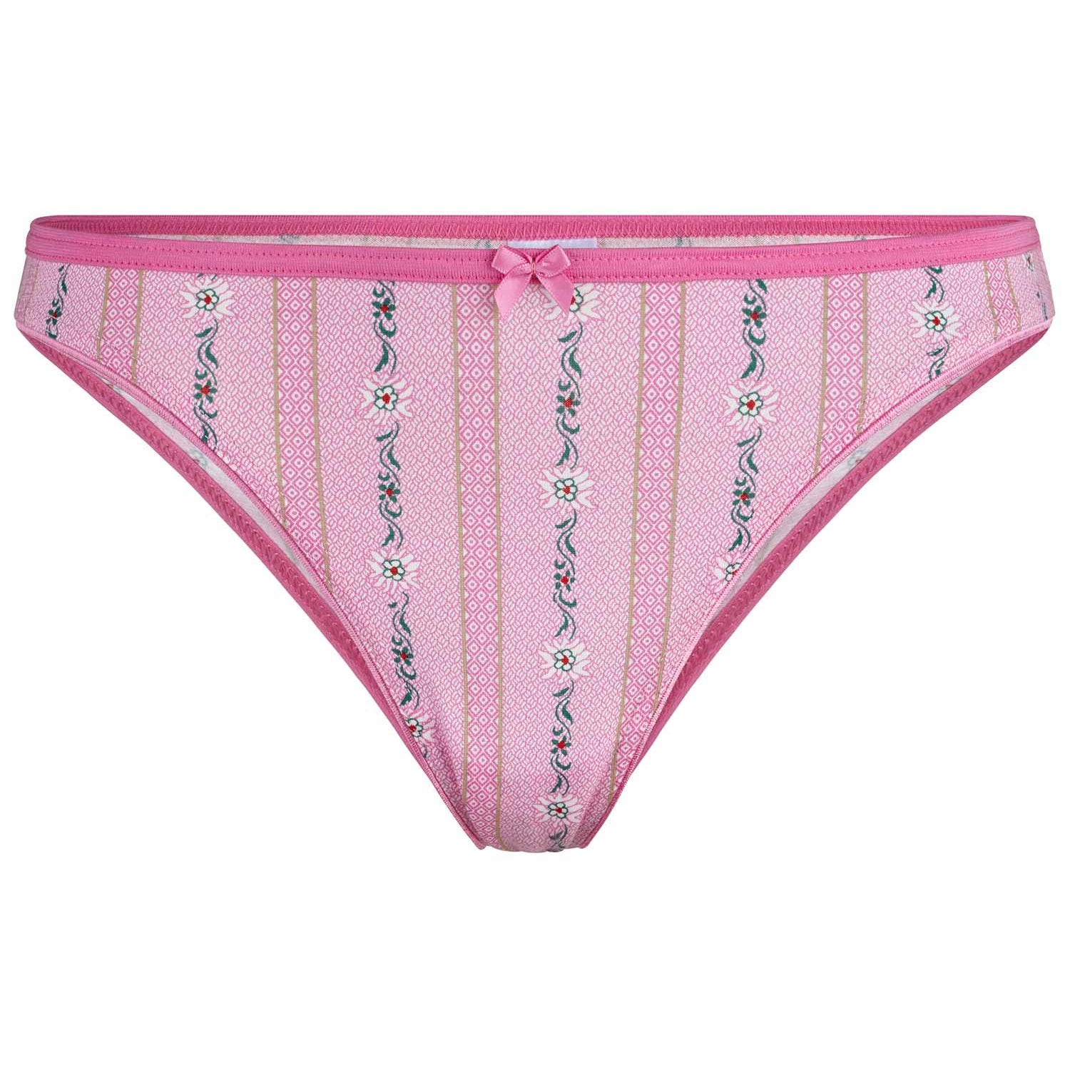 Thong, String Luzia, EDELWEISS, in blue or pink