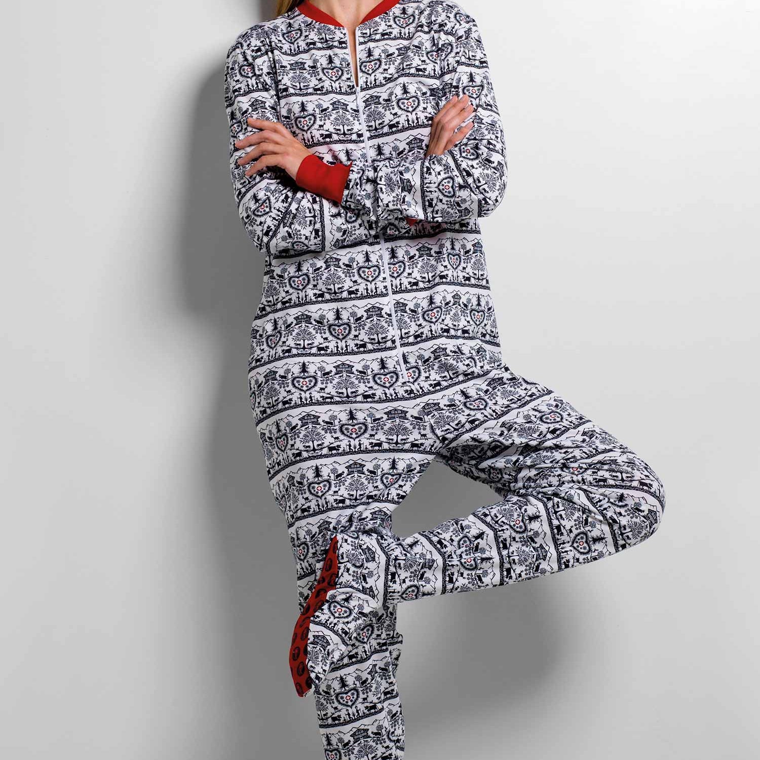 Footed pajamas, jumpsuit for Women and Men