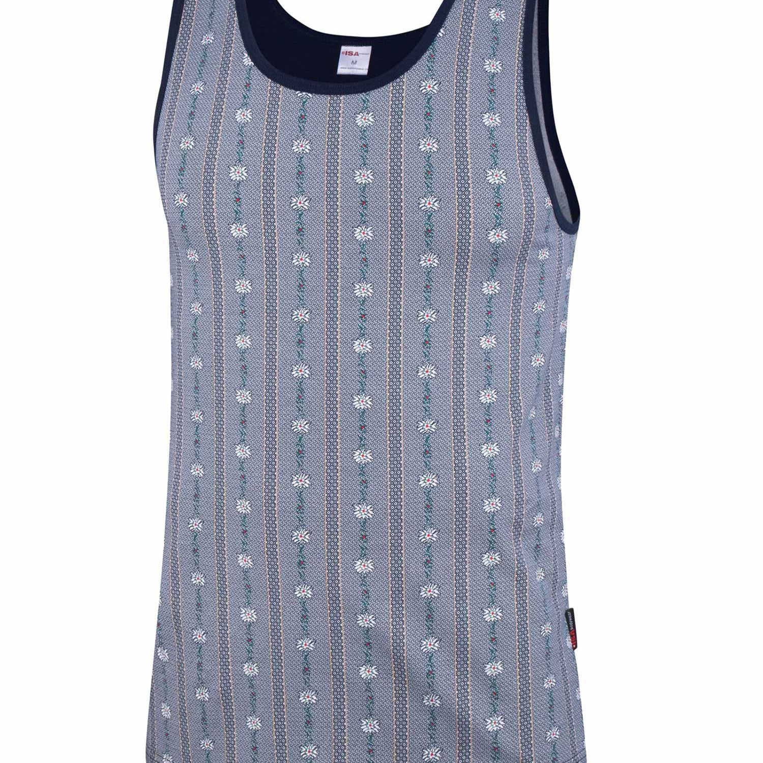 Athletshirt, Tank Top EDELWEISS in hell- und dunkelblau