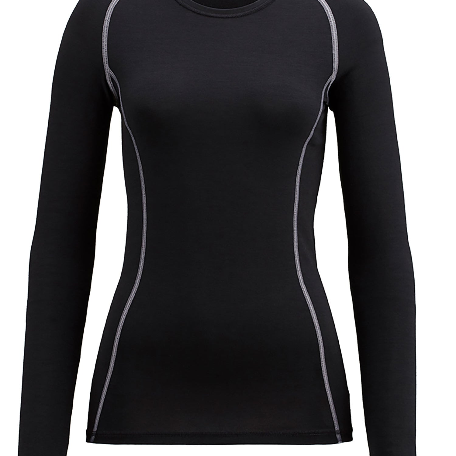 Maglia a maniche lunghe, scollo rotondo, NEW WOOL