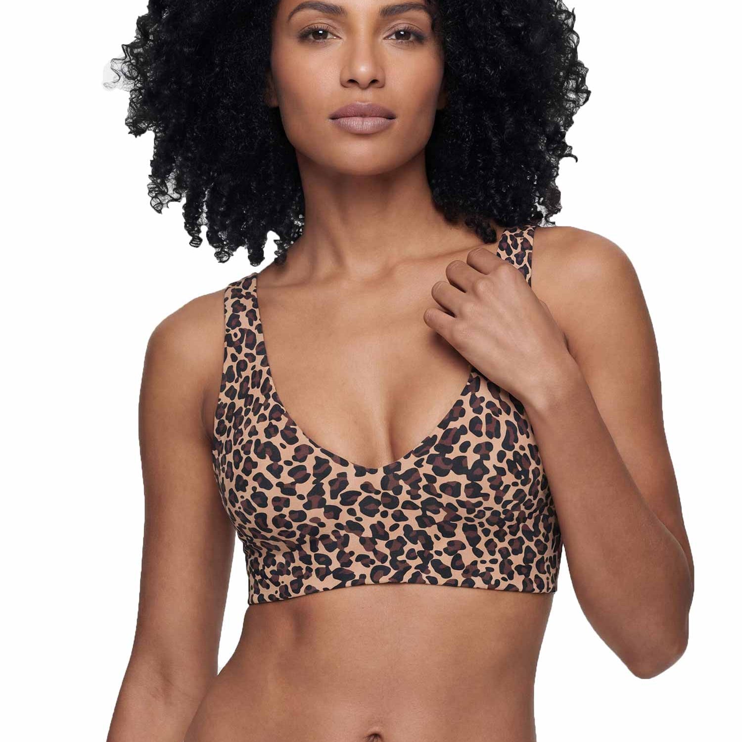 Bustier SIMPLY BETTER INVISIBLES, mit Leo-Print