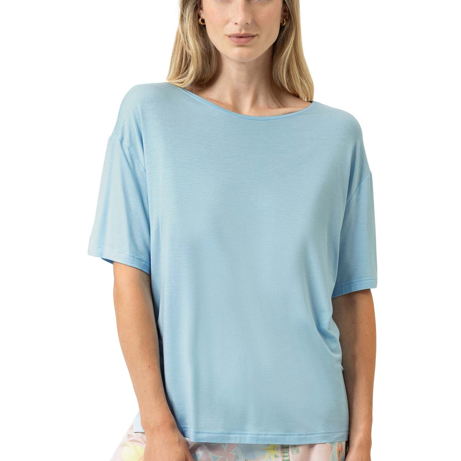 T-shirt, manches courtes, PURE CHIC, en couleur estivale breezy blue