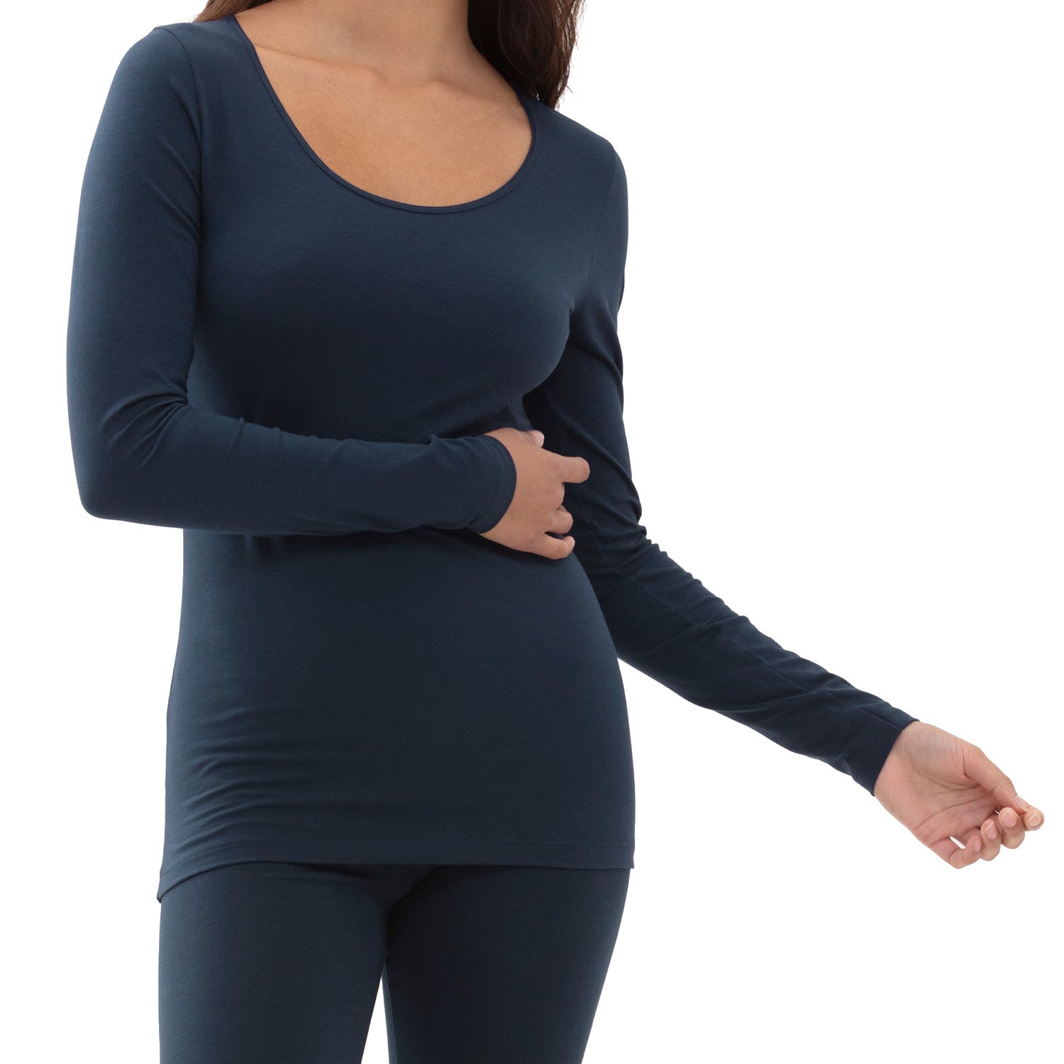 قميص، بأكمام طويلة، COTTON PURE