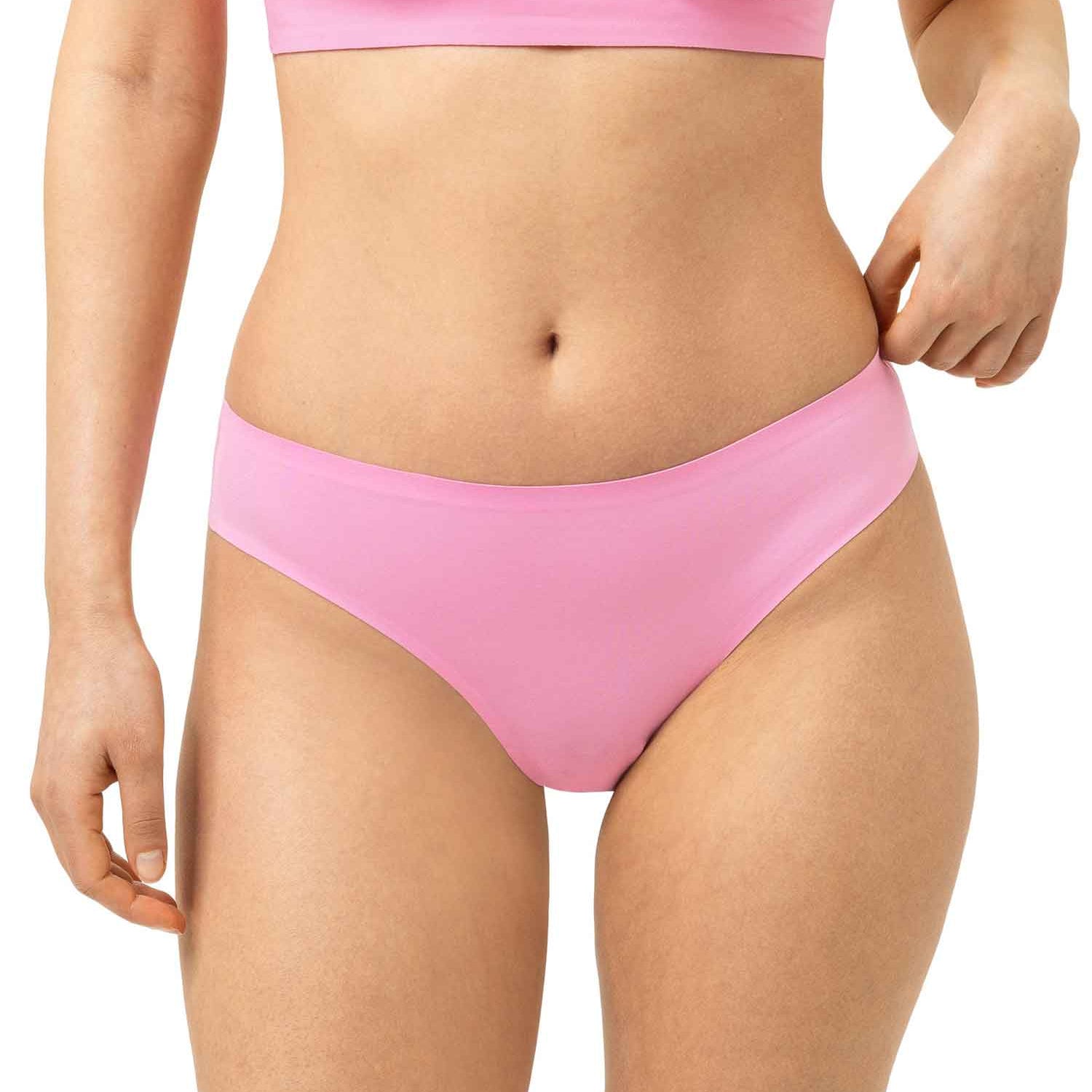 Brasil-Slip SIMPLY BETTER INVISIBLES, in Herbstfarbe "bubblegum bliss" (pink)